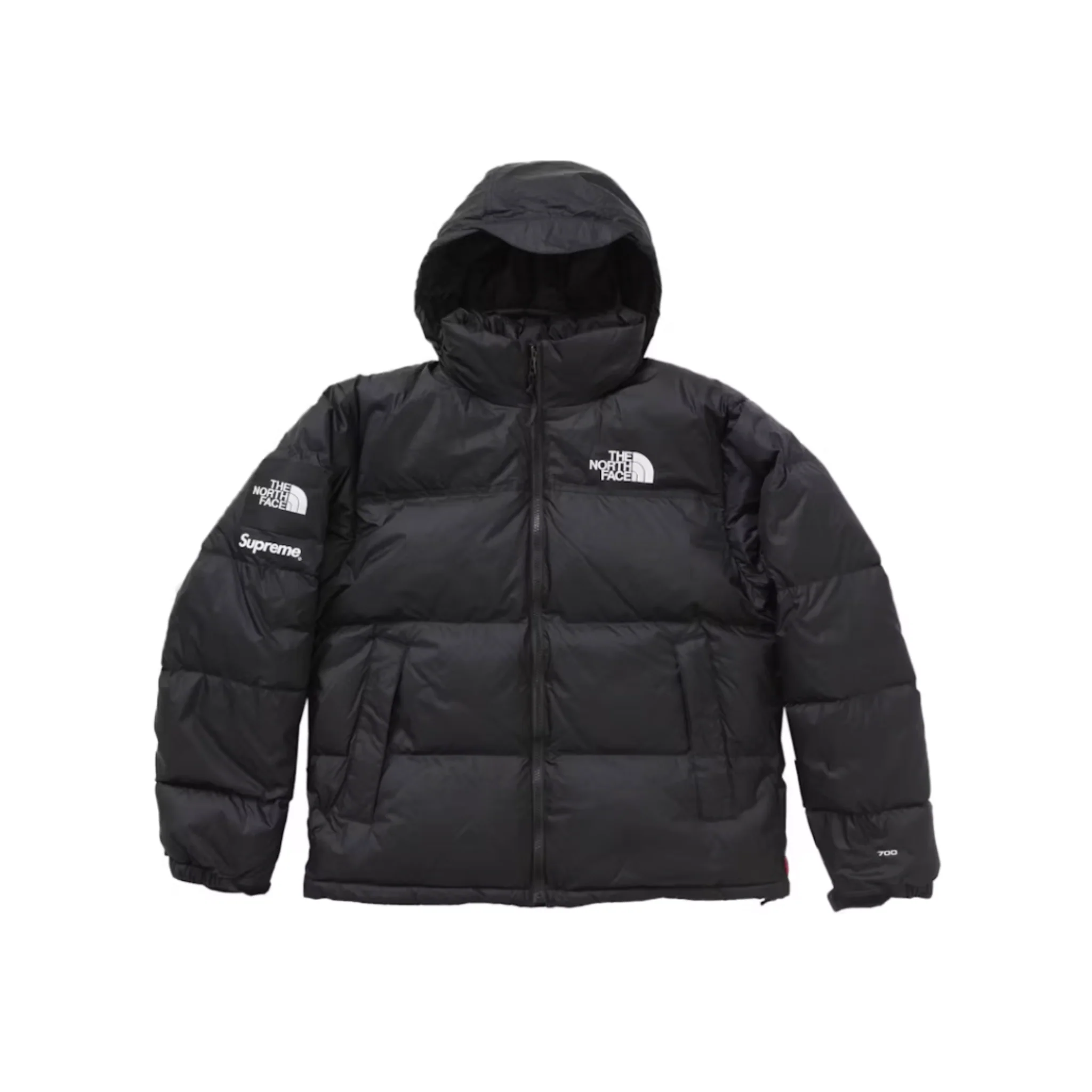 Supreme The North Face Nuptse Jacket Black - Image 3