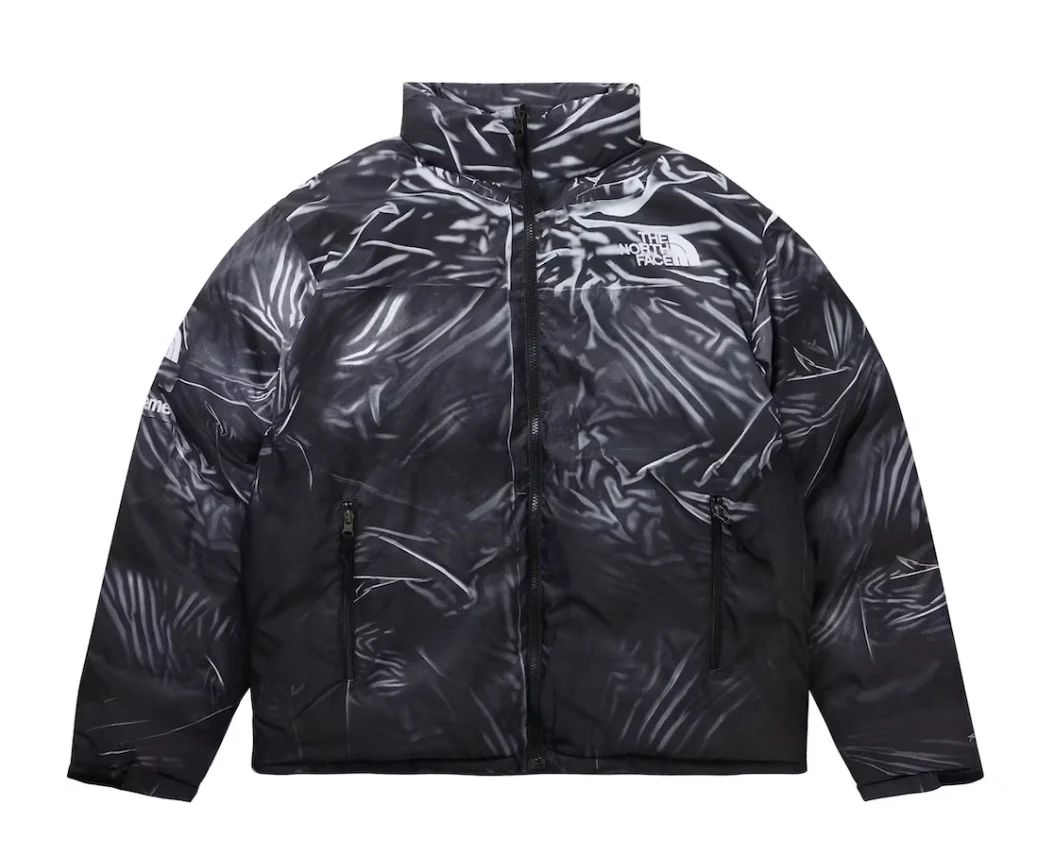 Supreme The North Face Printed Nuptse Trompe L'oeil Jacket Black - Image 8