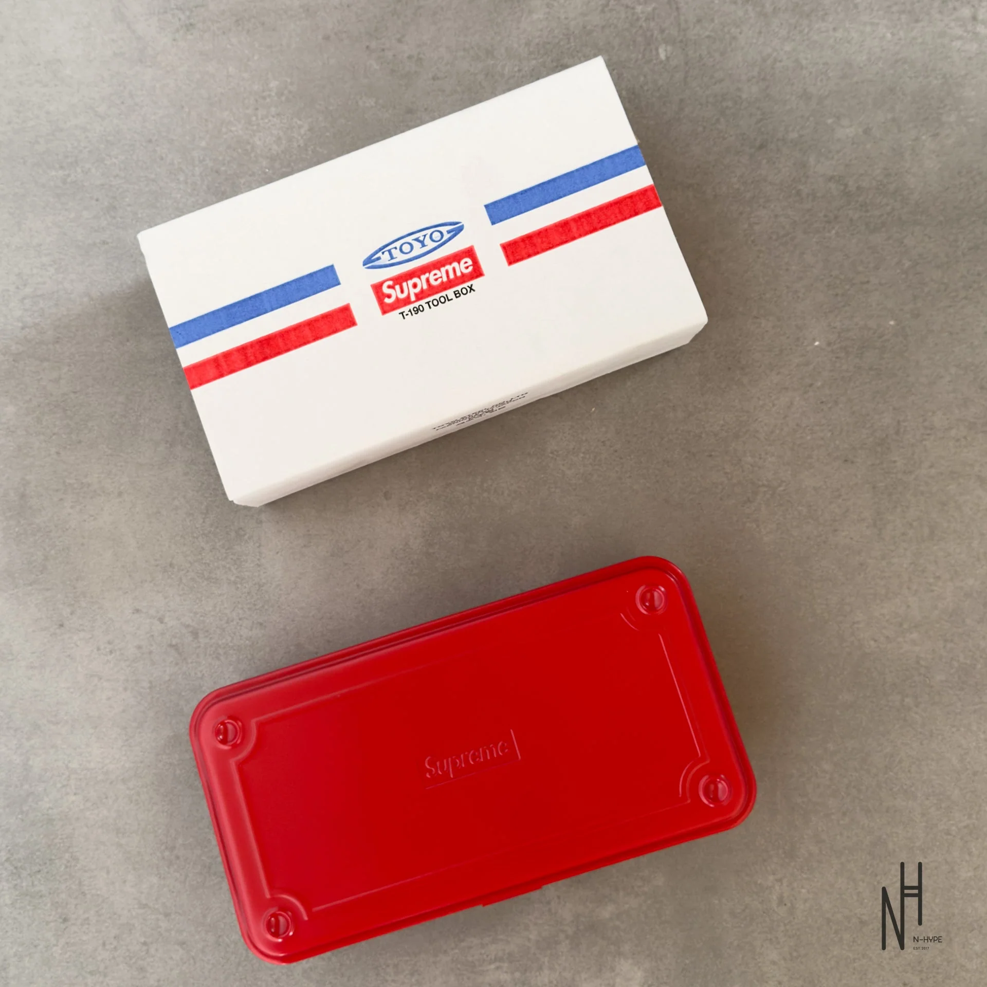 Supreme Toyo Steel T-190 Mini Toolbox Red - Image 2