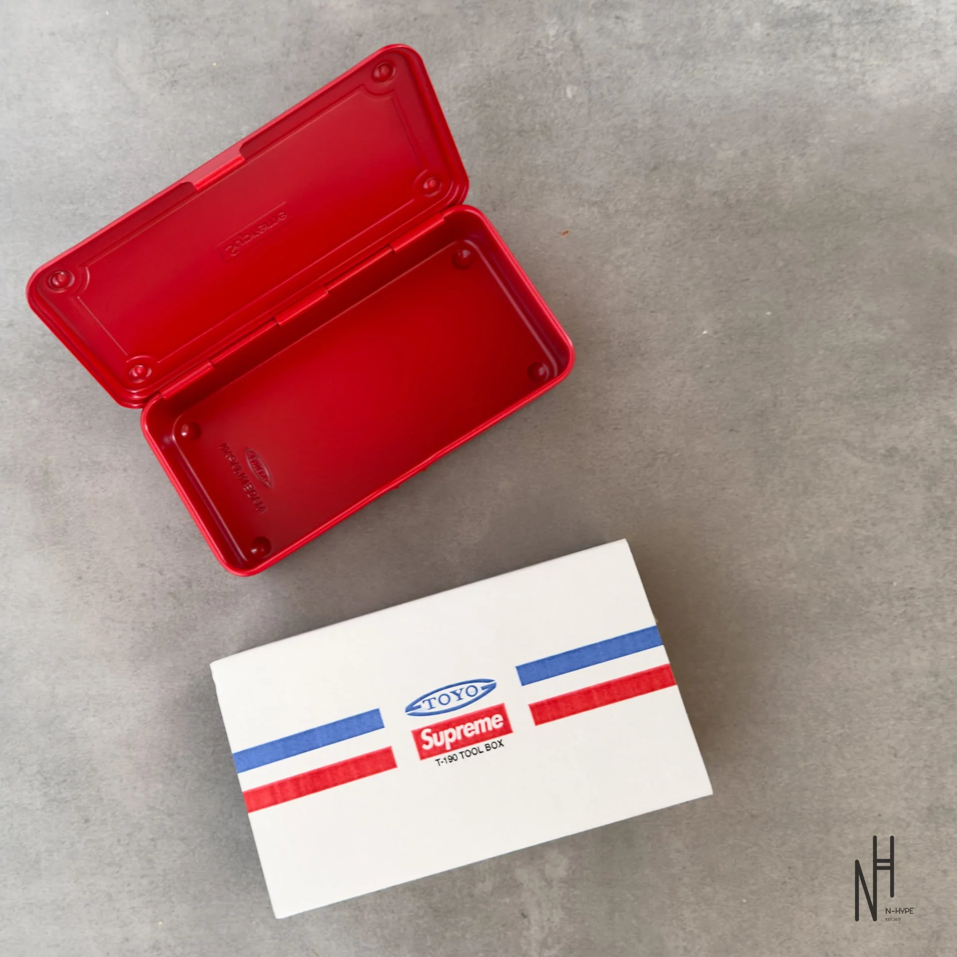 Supreme Toyo Steel T-190 Mini Toolbox Red - Image 3