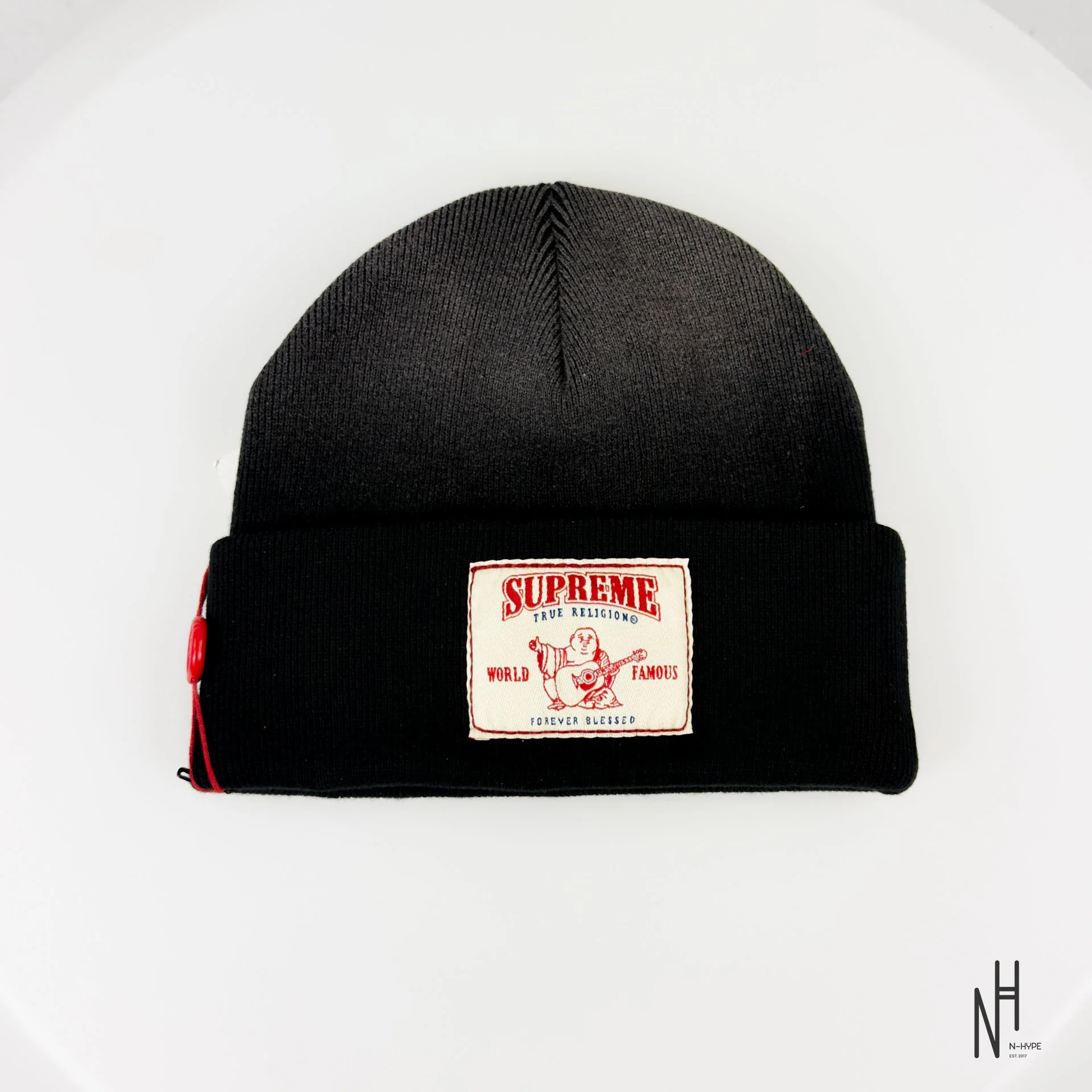 Supreme True Religion Beanie (FW25) Black - Image 6