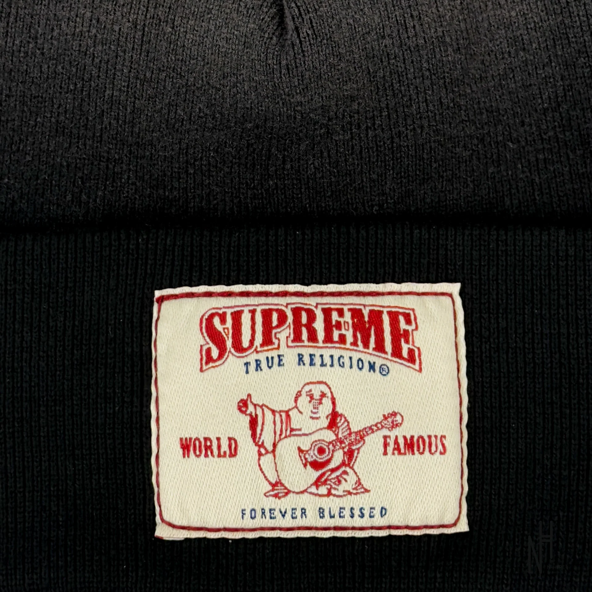 Supreme True Religion Beanie (FW25) Black - Image 7