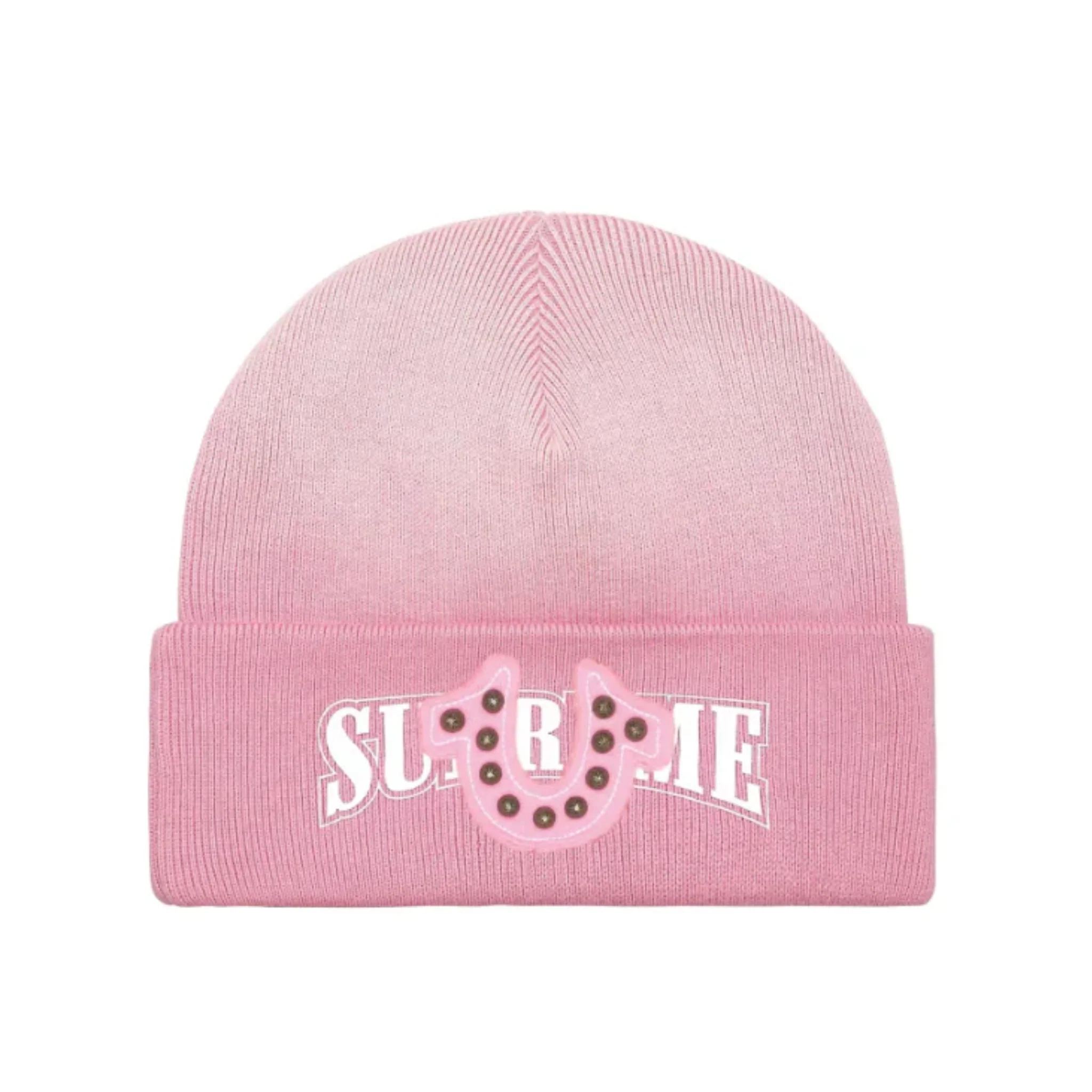 Supreme True Religion Beanie (FW25) Pink