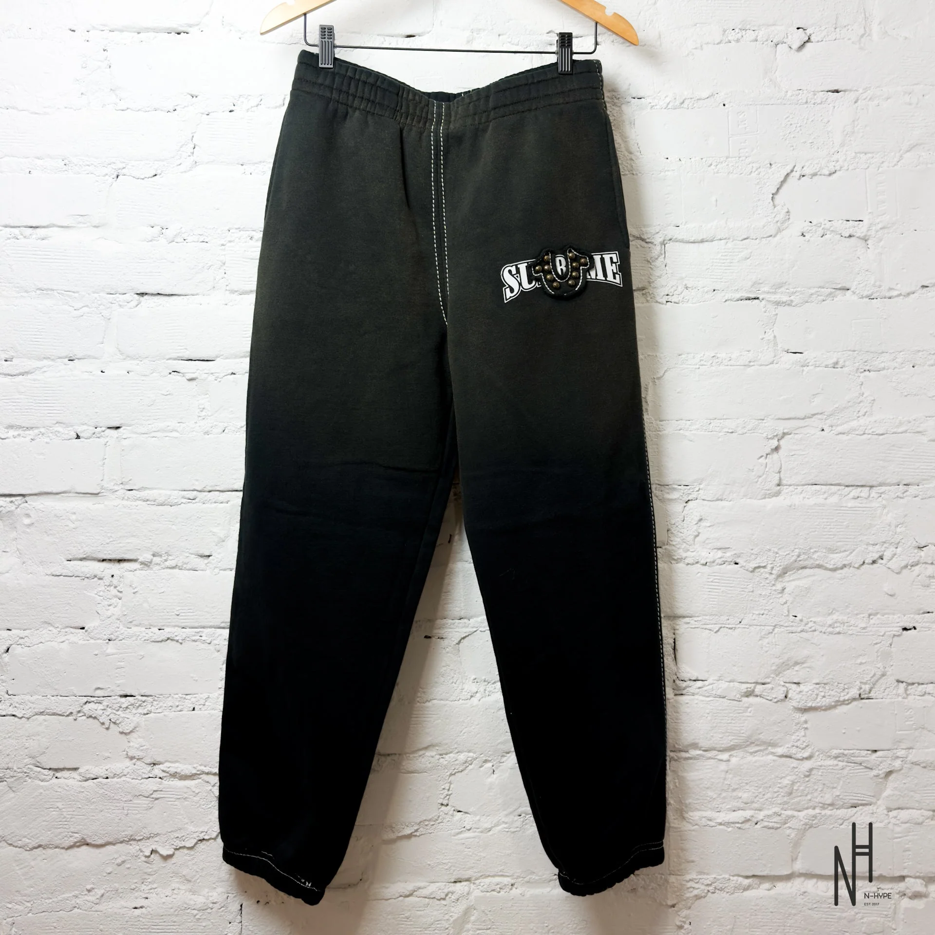 Supreme True Religion Sweatpant (FW25) Black - Image 2