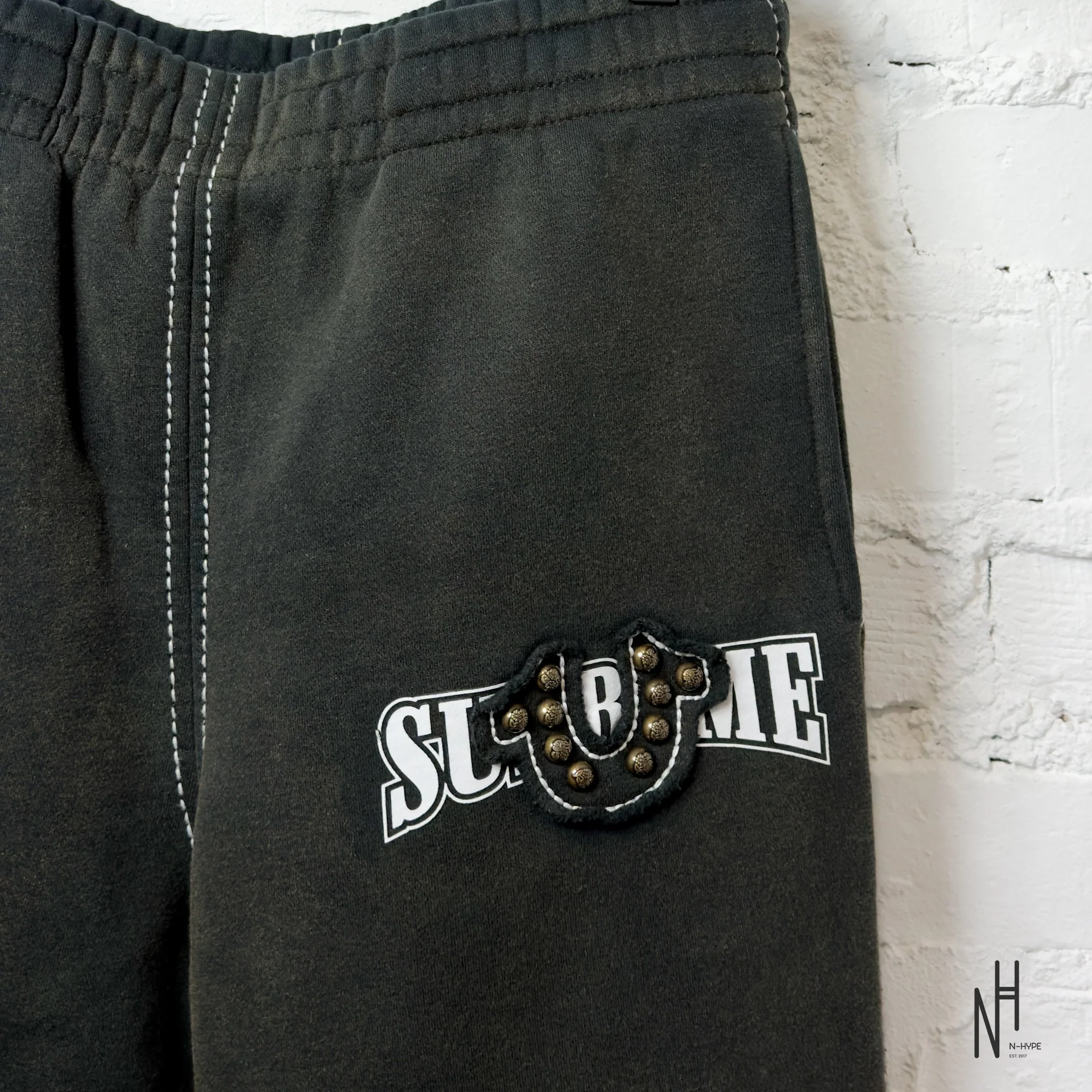 Supreme True Religion Sweatpant (FW25) Black - Image 3