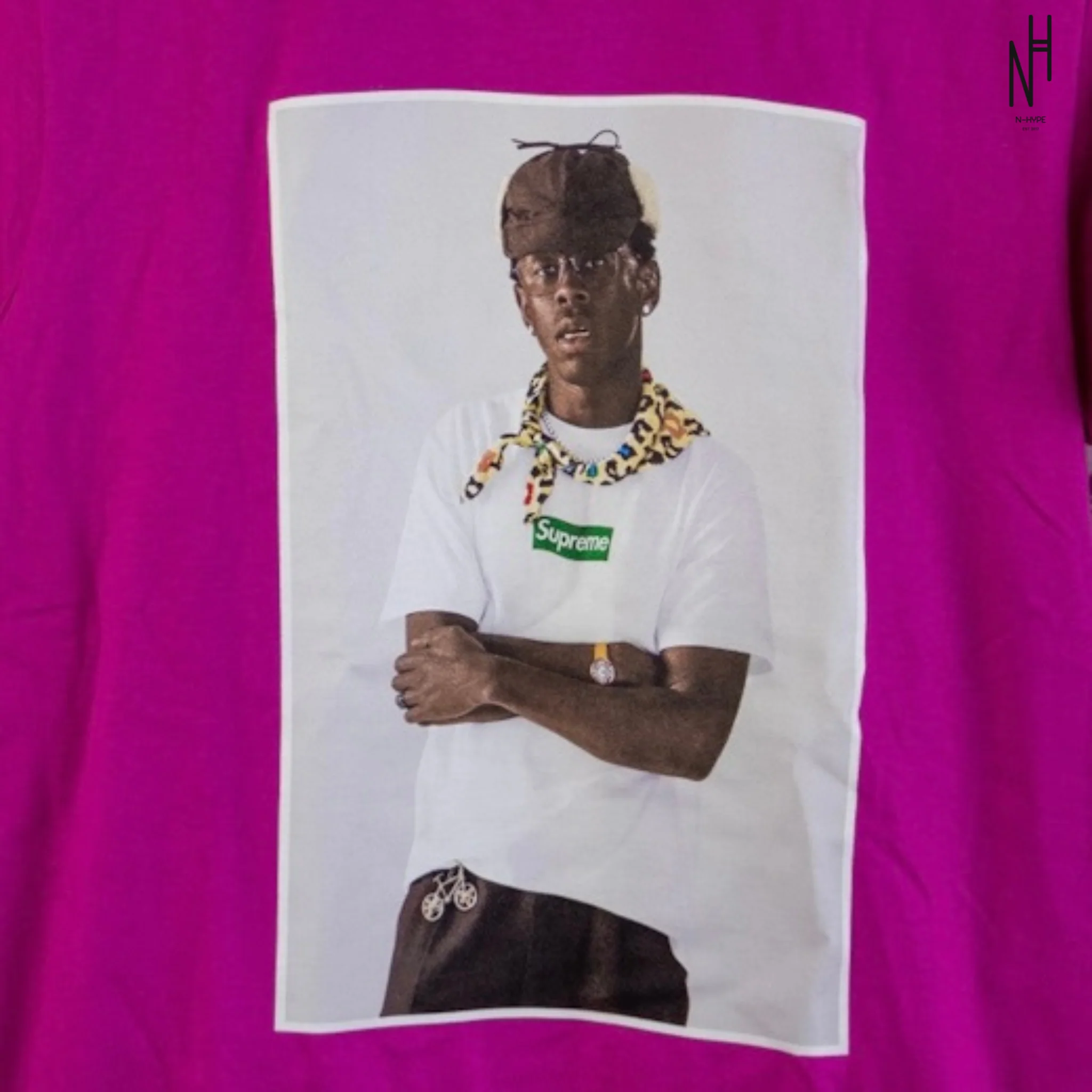 Supreme Tyler The Creator Tee Magenta - Image 4