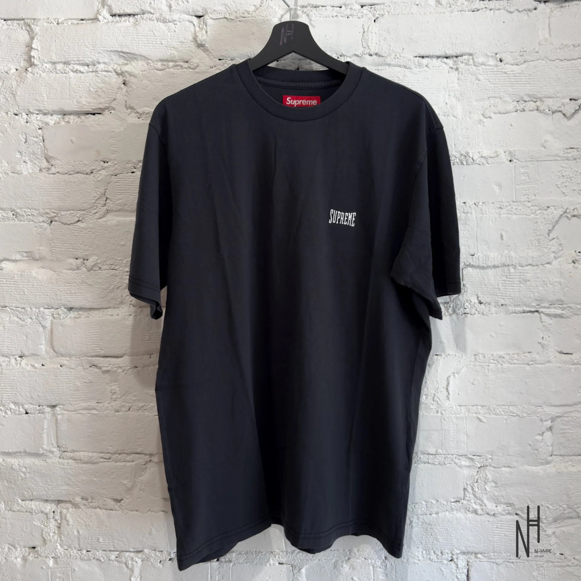 Supreme Warm Up Washed S/S Top Black - Image 2