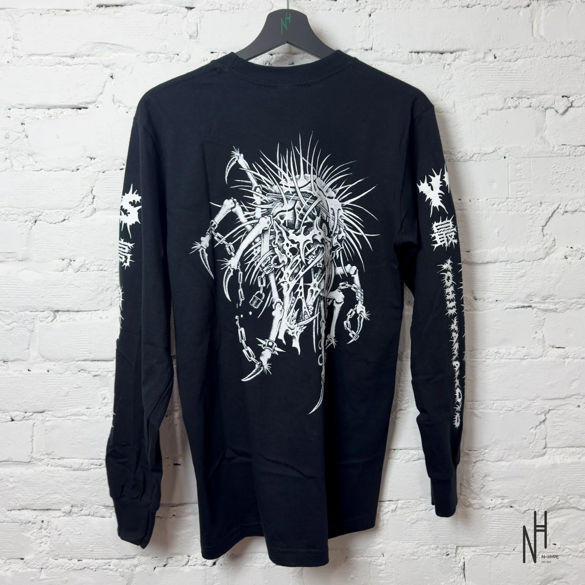 Supreme Y's by Yohji Yamamoto L/S Tee Black - Image 4