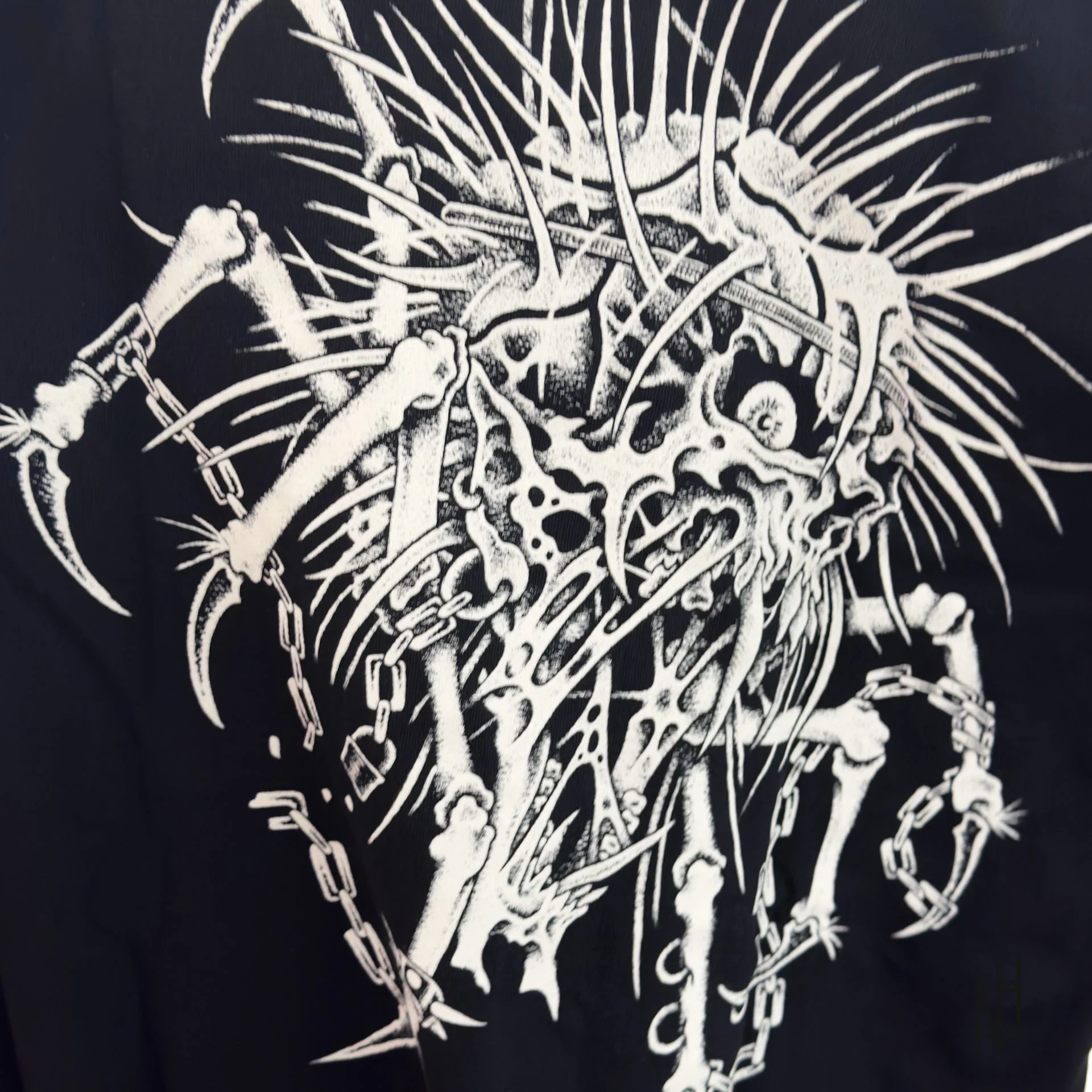 Supreme Y's by Yohji Yamamoto L/S Tee Black - Image 5