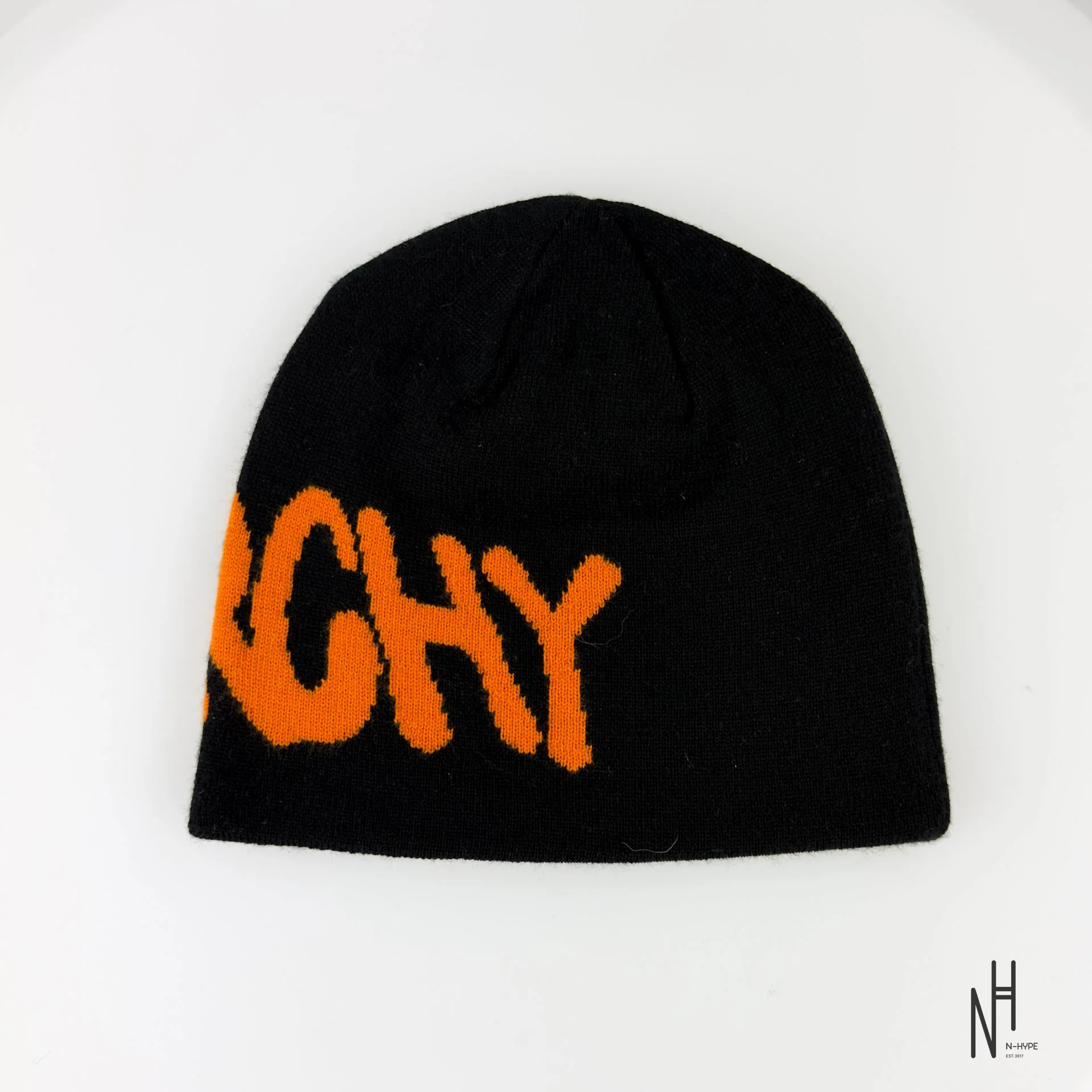 Syna World Reversible Synarchy Beanie Black Orange - Image 2