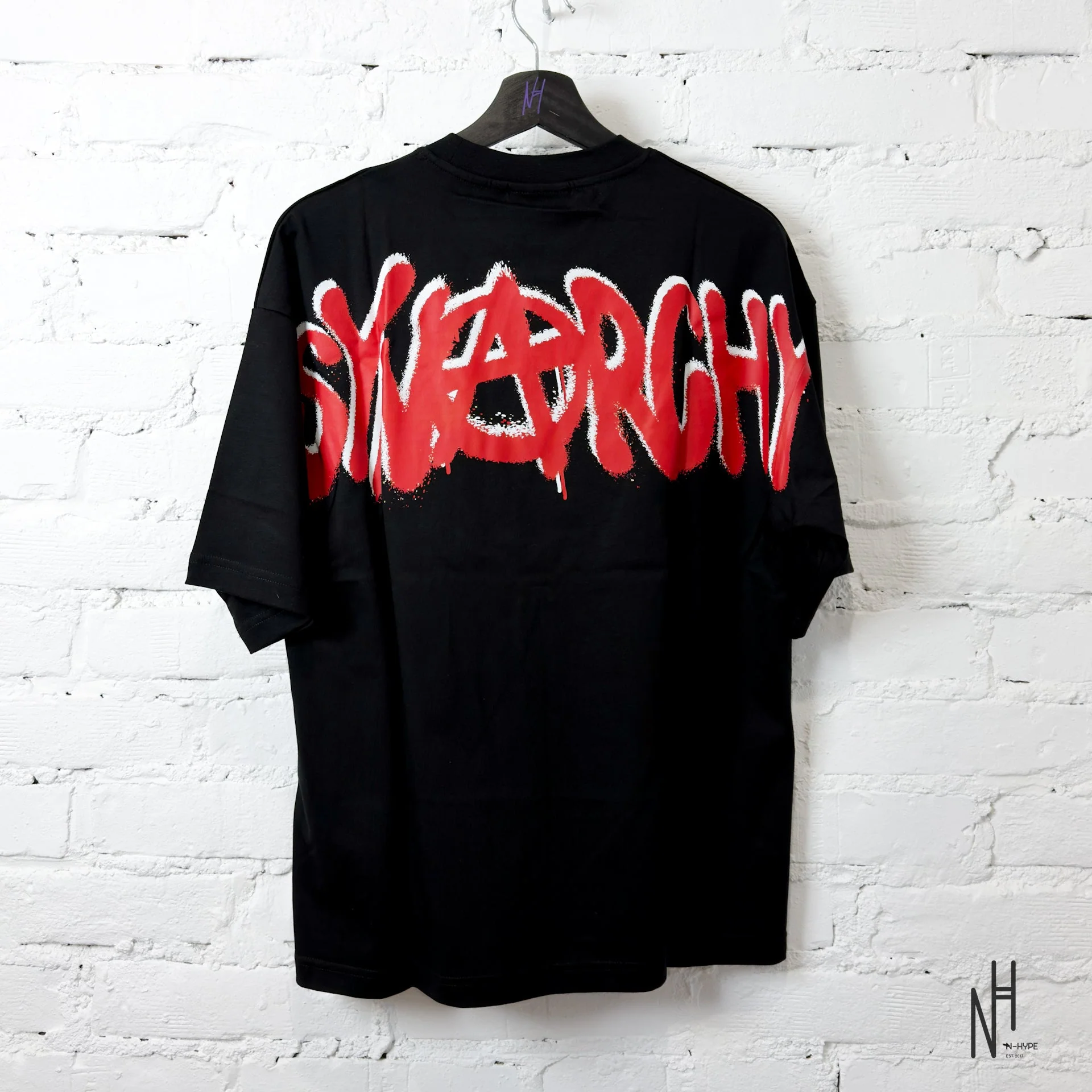 Syna World Synarchy Short Sleeve Tee Black Red - Image 3