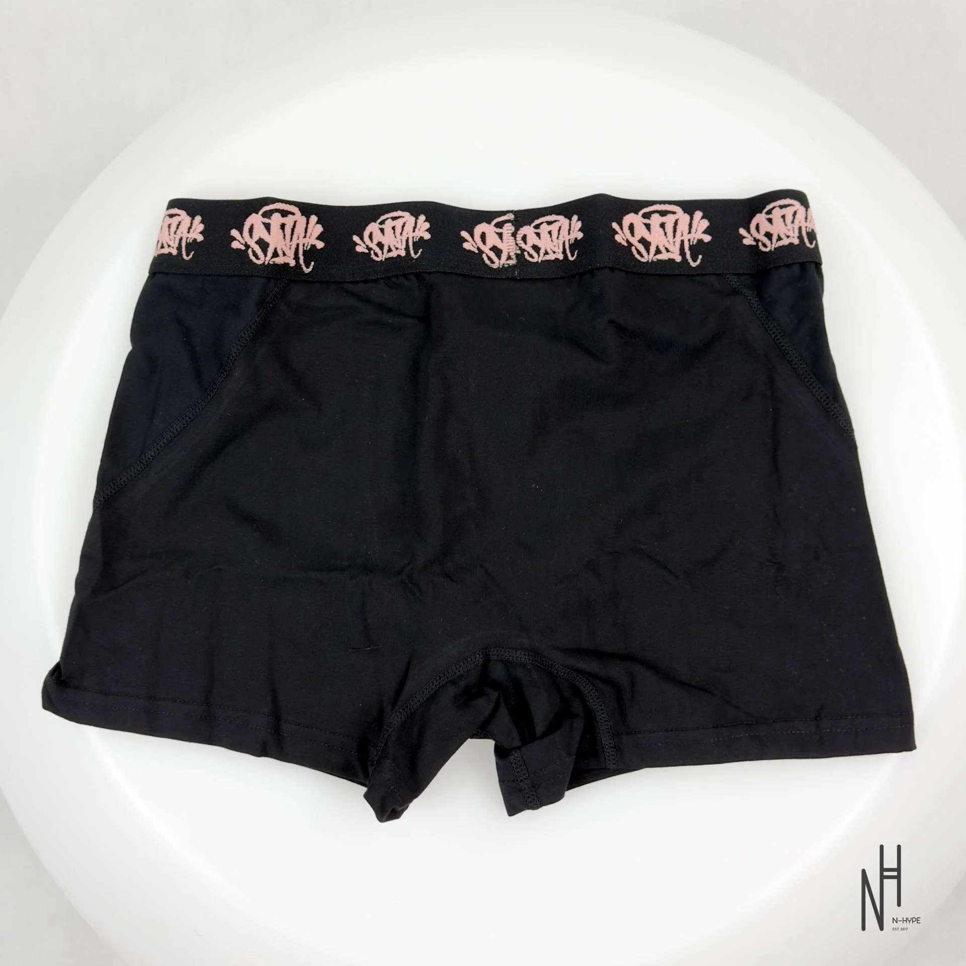 SynaWorld x Central Cee Boxers 3 Pack Black / Golden Rose - Image 4