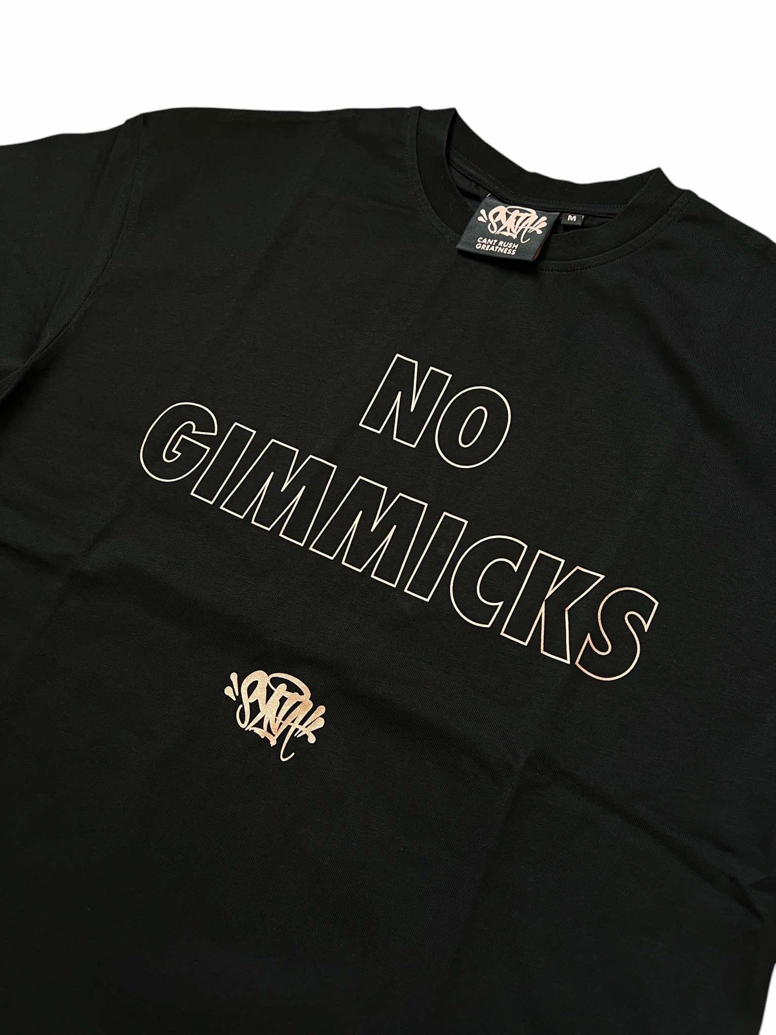 SynaWorld x Central Cee No Gimmicks Tee - Black - Image 2