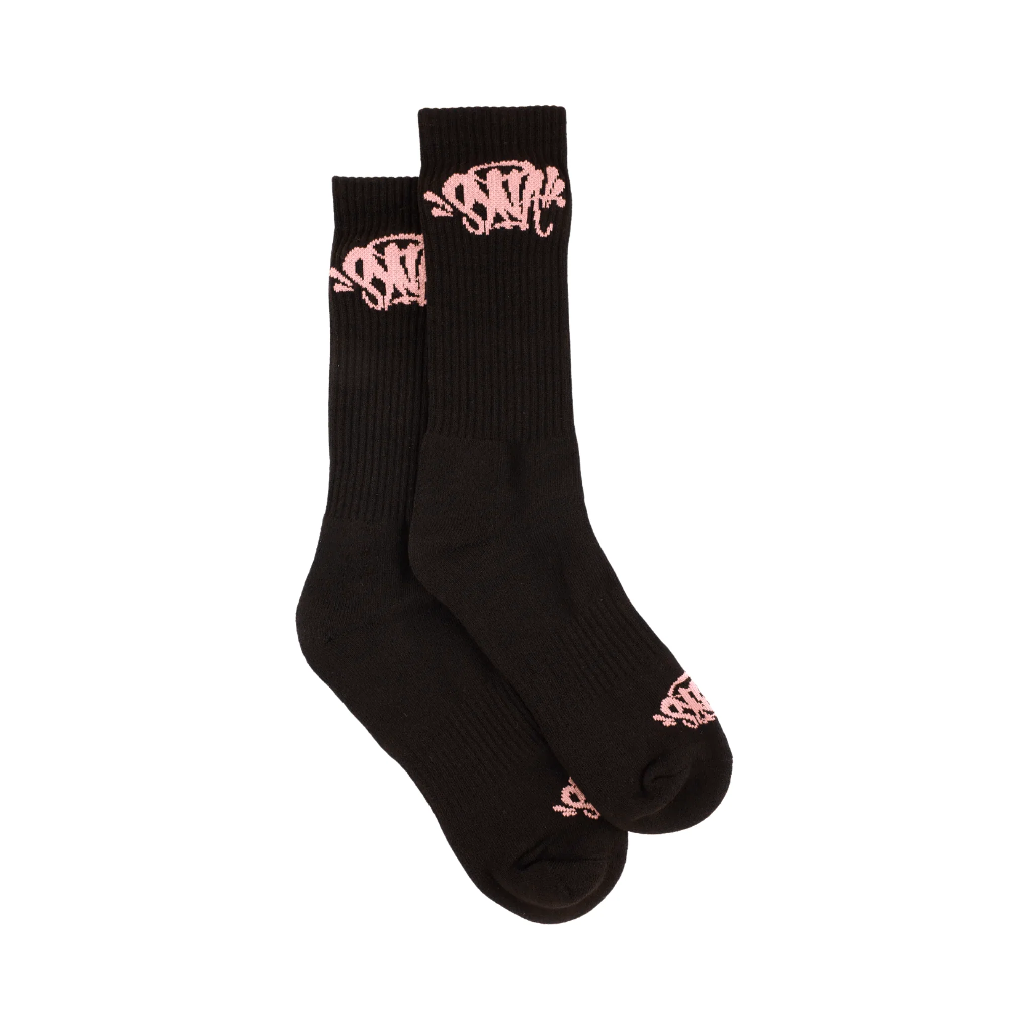 SynaWorld x Central Cee Socks 2 Pack - BLACK/GOLDEN ROSE