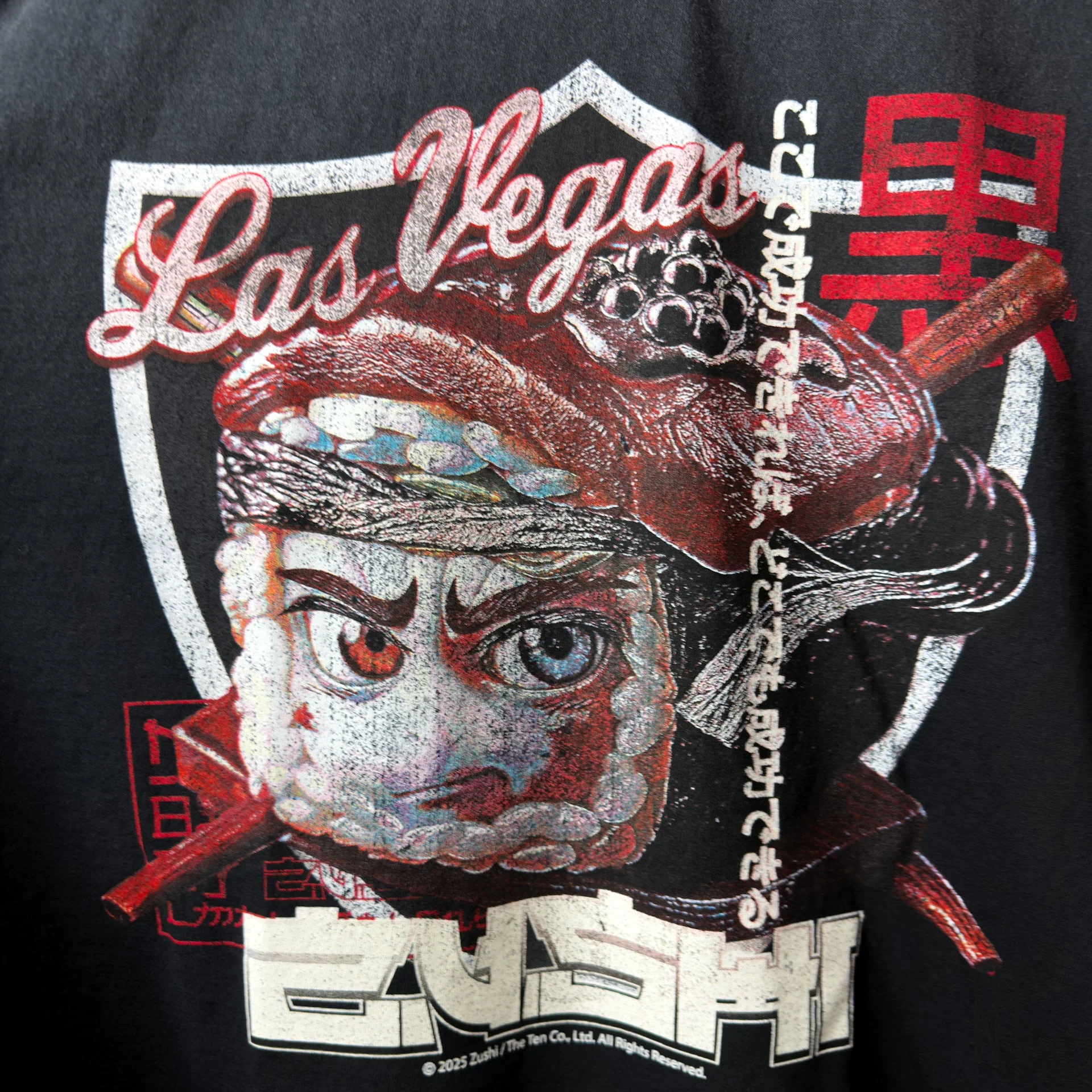 The Ten Co. Zushi Las Vegas Tee Black - Image 2