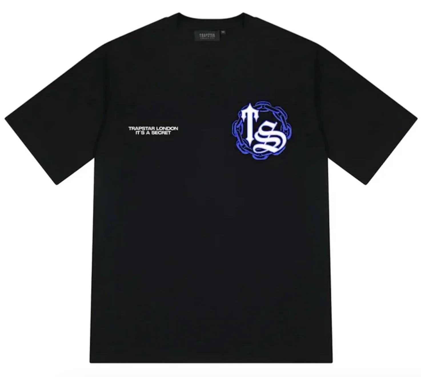 Trapstar Chein Script Teal Black
