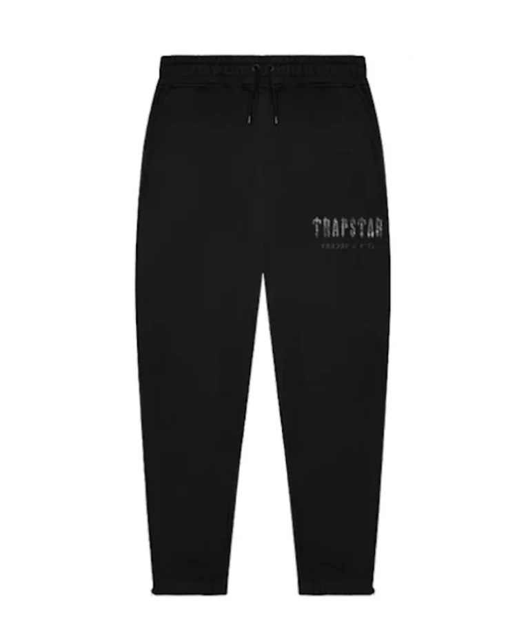 Trapstar Decoded Camo Hooded Tracksuit Blackout - Image 2