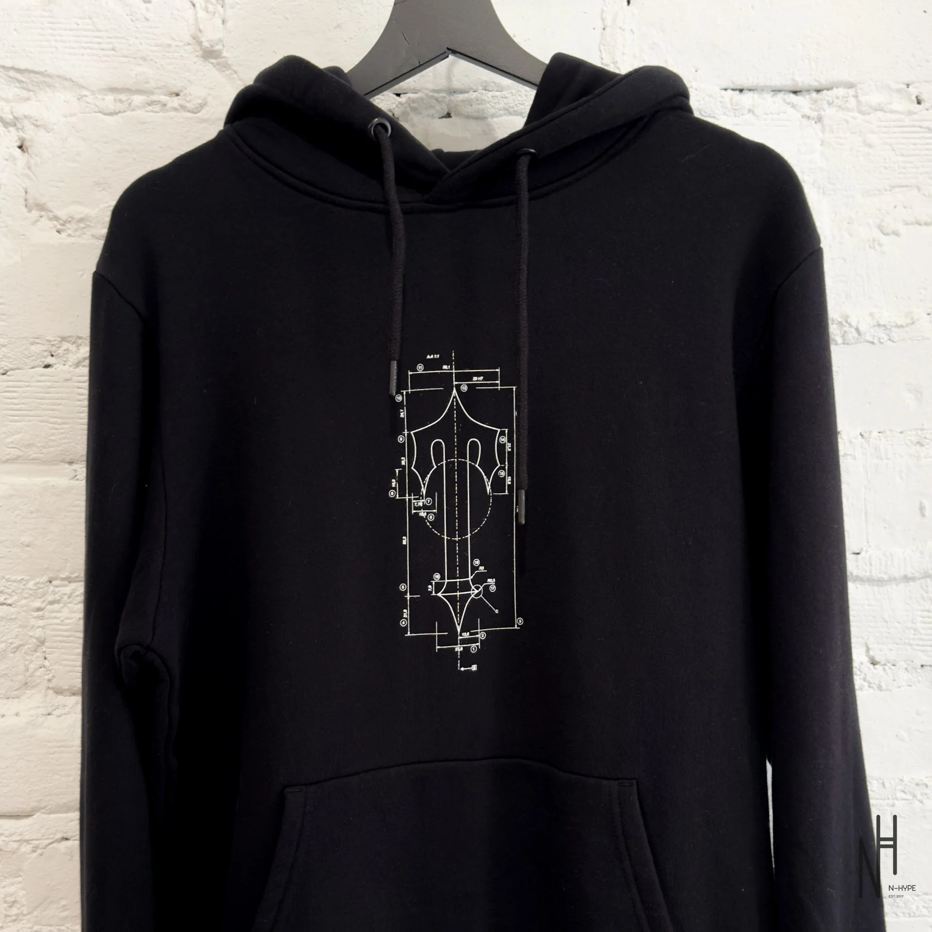 Trapstar DIY 3.0 Black Hoodie - Image 2