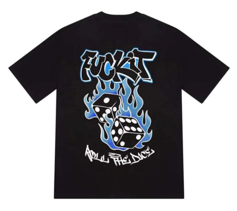 Trapstar Fuck it Tee Black - Image 2