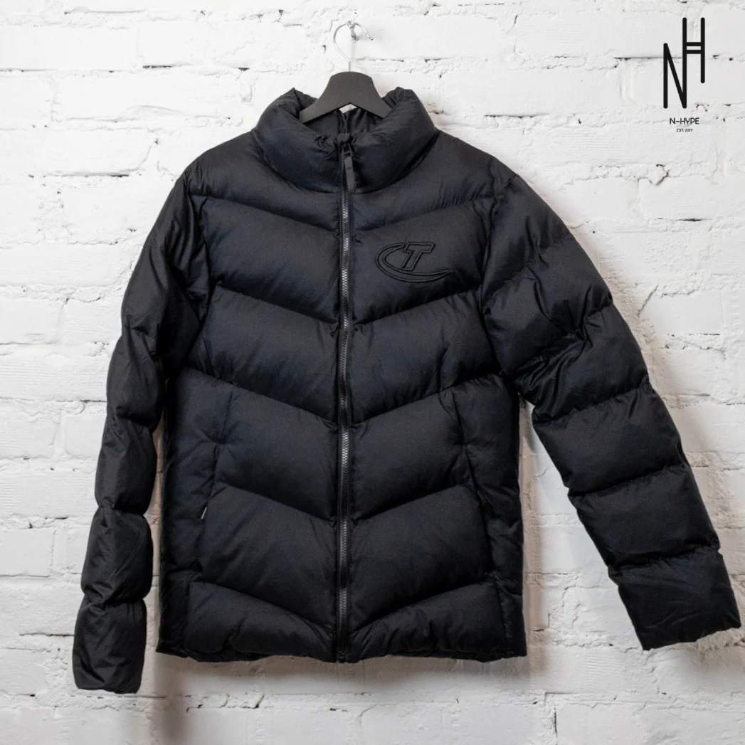 Trapstar Hyperdrive Puffer Jacket Black - Image 3