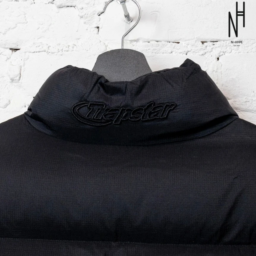Trapstar Hyperdrive Puffer Jacket Black - Image 6