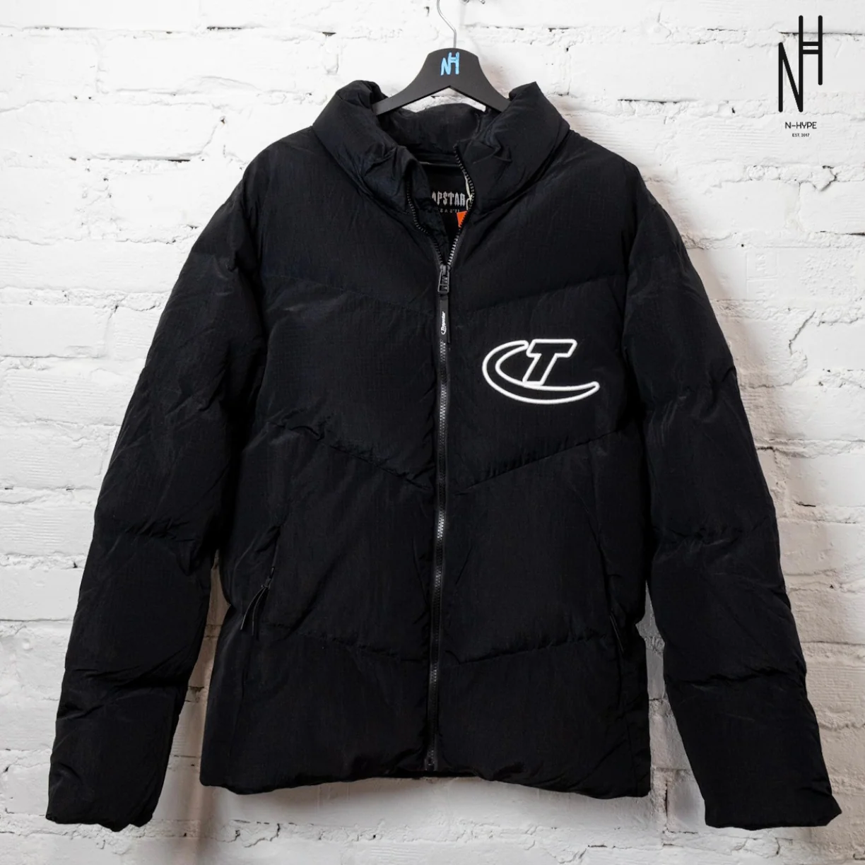 Trapstar Hyperdrive Ripstop Puffer Jacket Black - Image 3