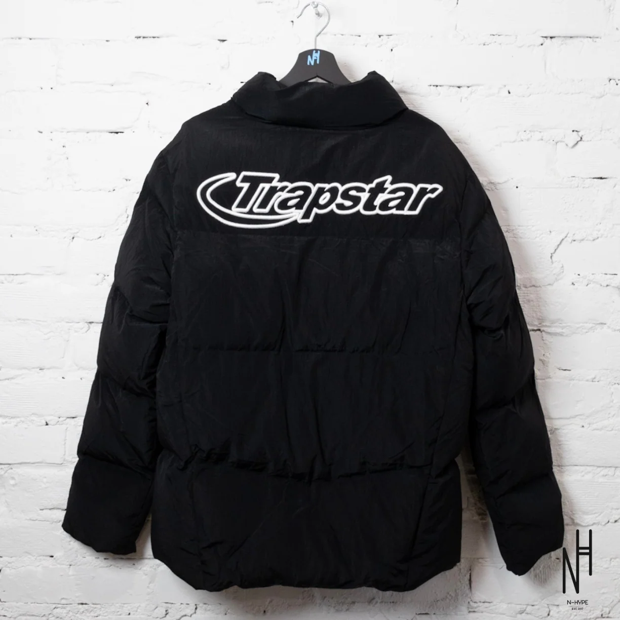 Trapstar Hyperdrive Ripstop Puffer Jacket Black - Image 4