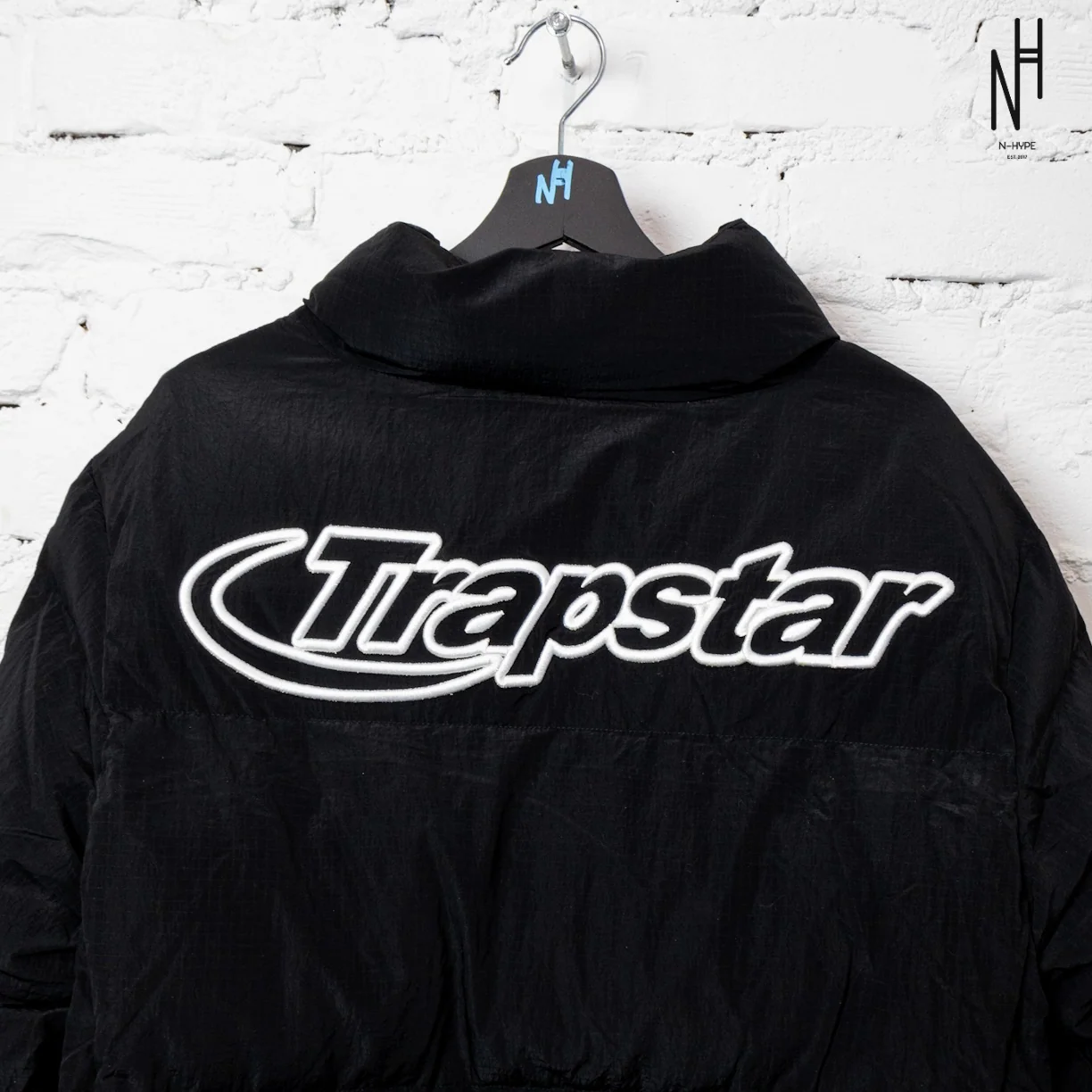 Trapstar Hyperdrive Ripstop Puffer Jacket Black - Image 5