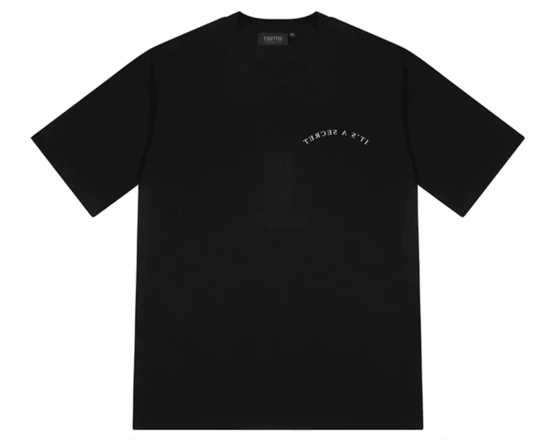 Trapstar Irongate Arch Its A Secret Tee Black Chrome