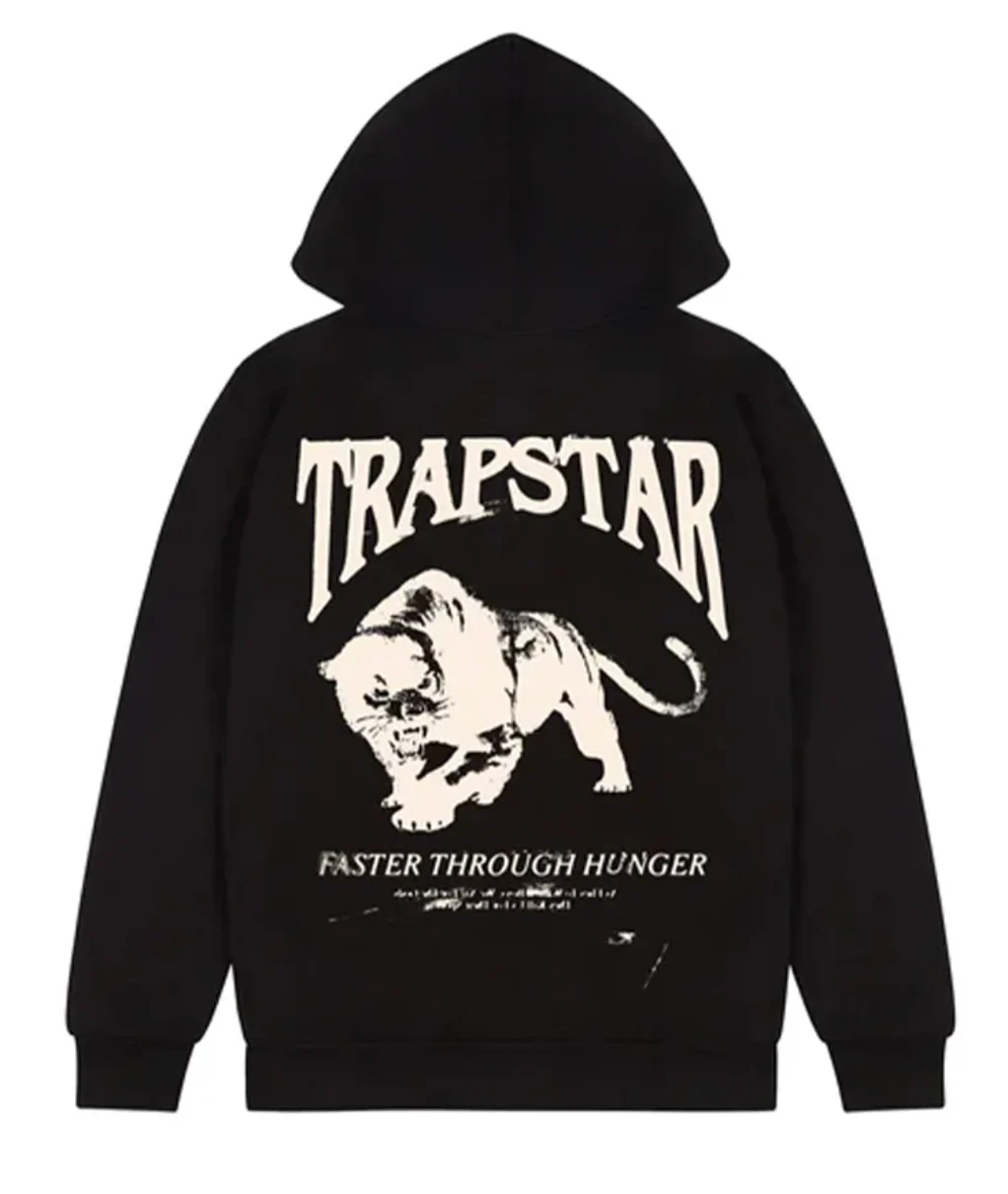 Trapstar Panthera Hoodie Black - Image 2