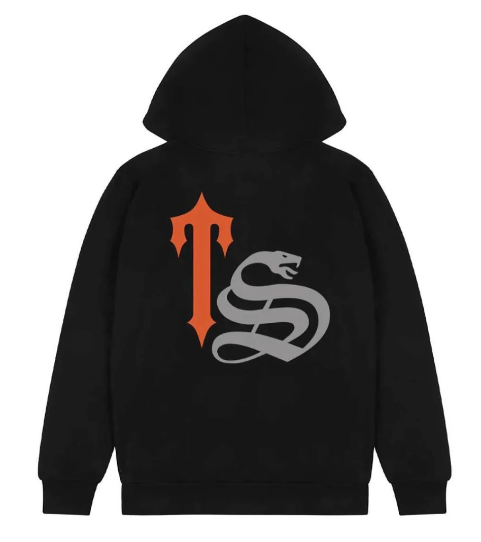 Trapstar Script 2.0 Hoodie Black - Image 2