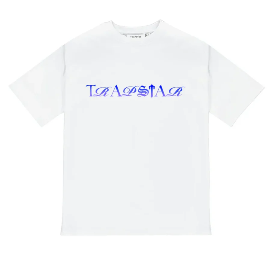 Trapstar Script Fade Tee White