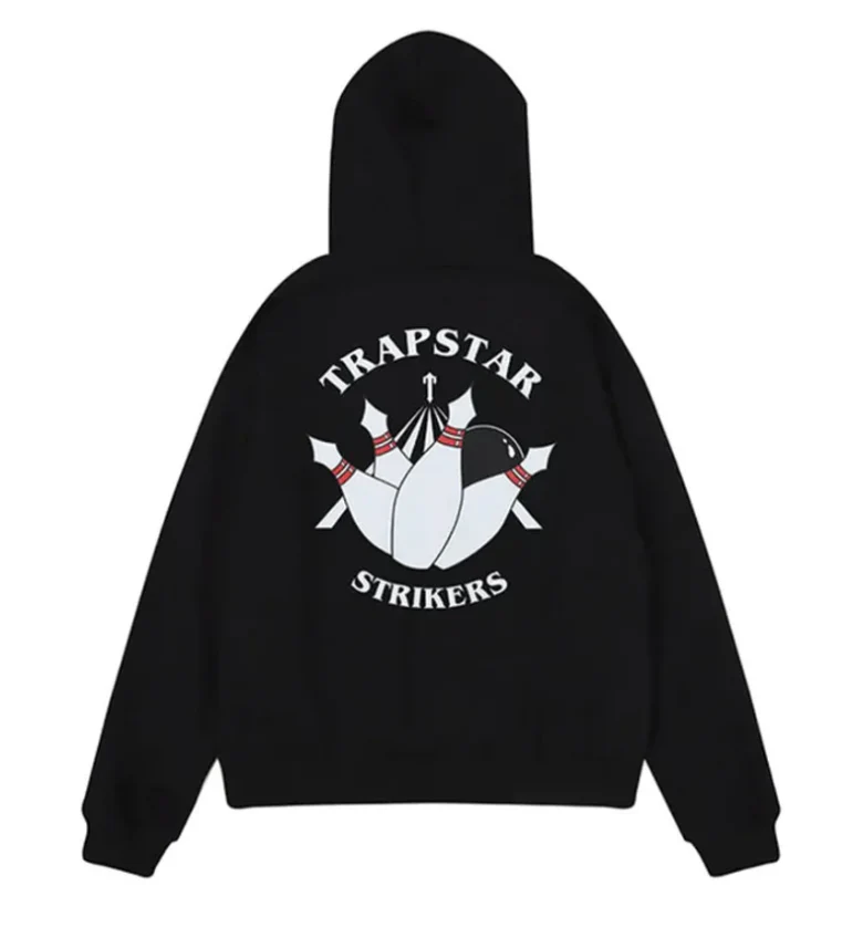 Trapstar Strikers Hoodie Black
