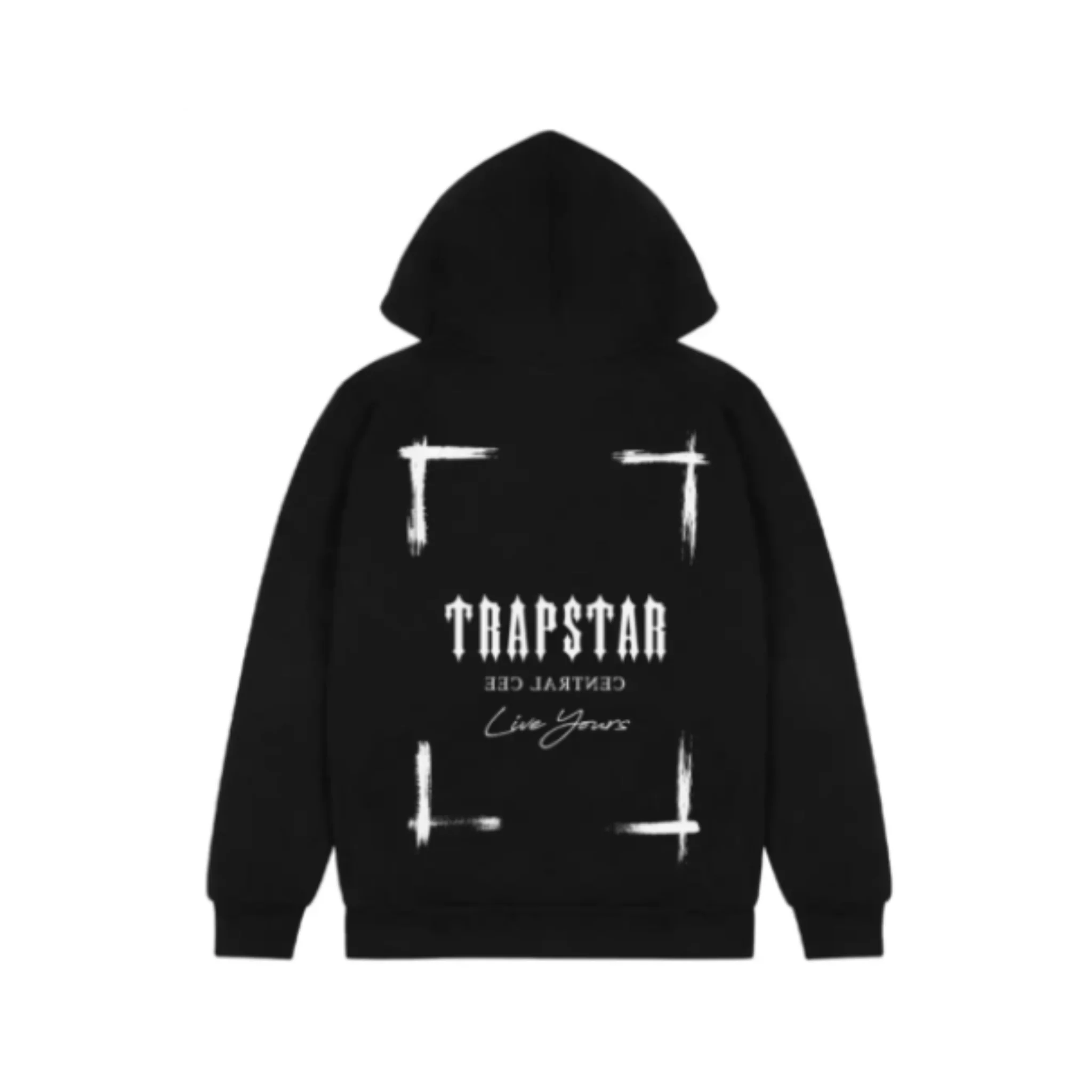Trapstar x Central Cee Hoodie Black - Image 2