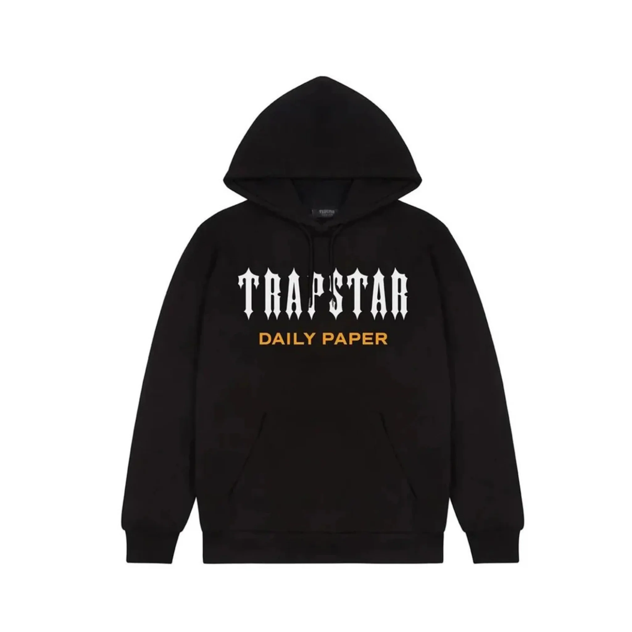 Trapstar x Daily Paper Alliance Hoodie Black