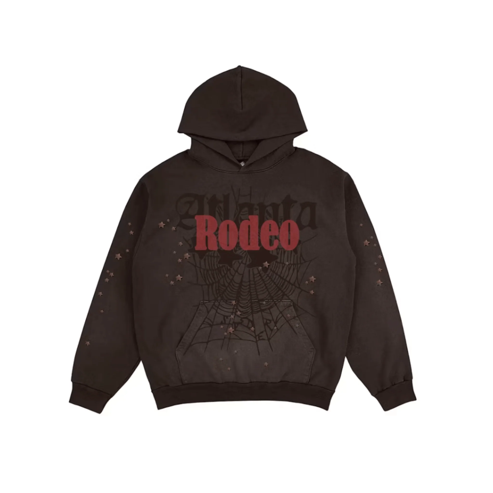 Travis Scott Cactus Jack x Sp5der Days Before Rodeo Hoodie Brown