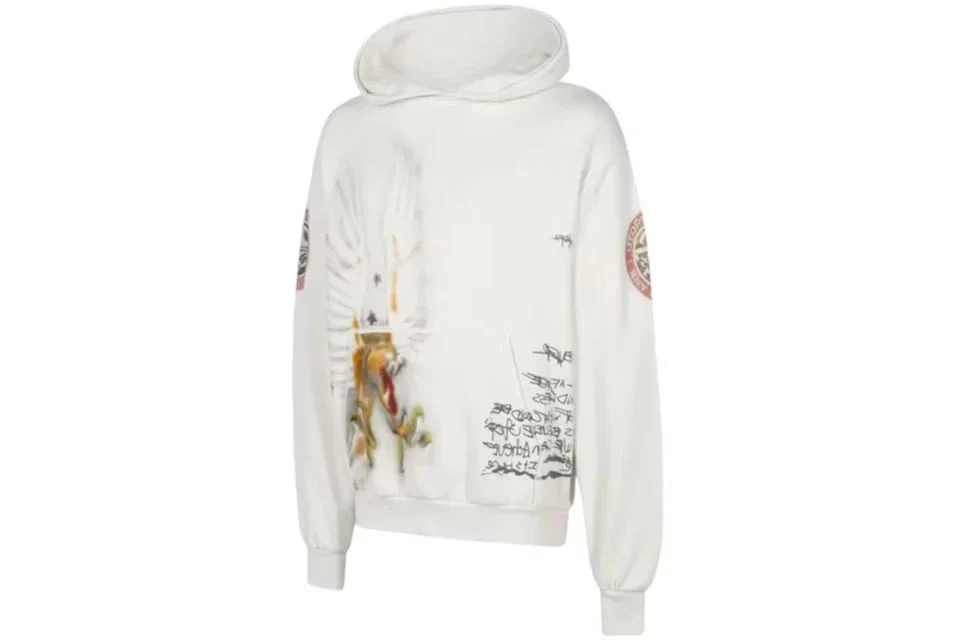 Travis Scott Circus Maximus Europe Tour 2024 Hoodie White