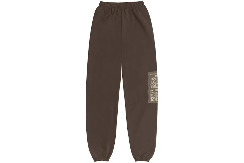 Travis Scott CJ Flare Sweatpants Brown - Image 2