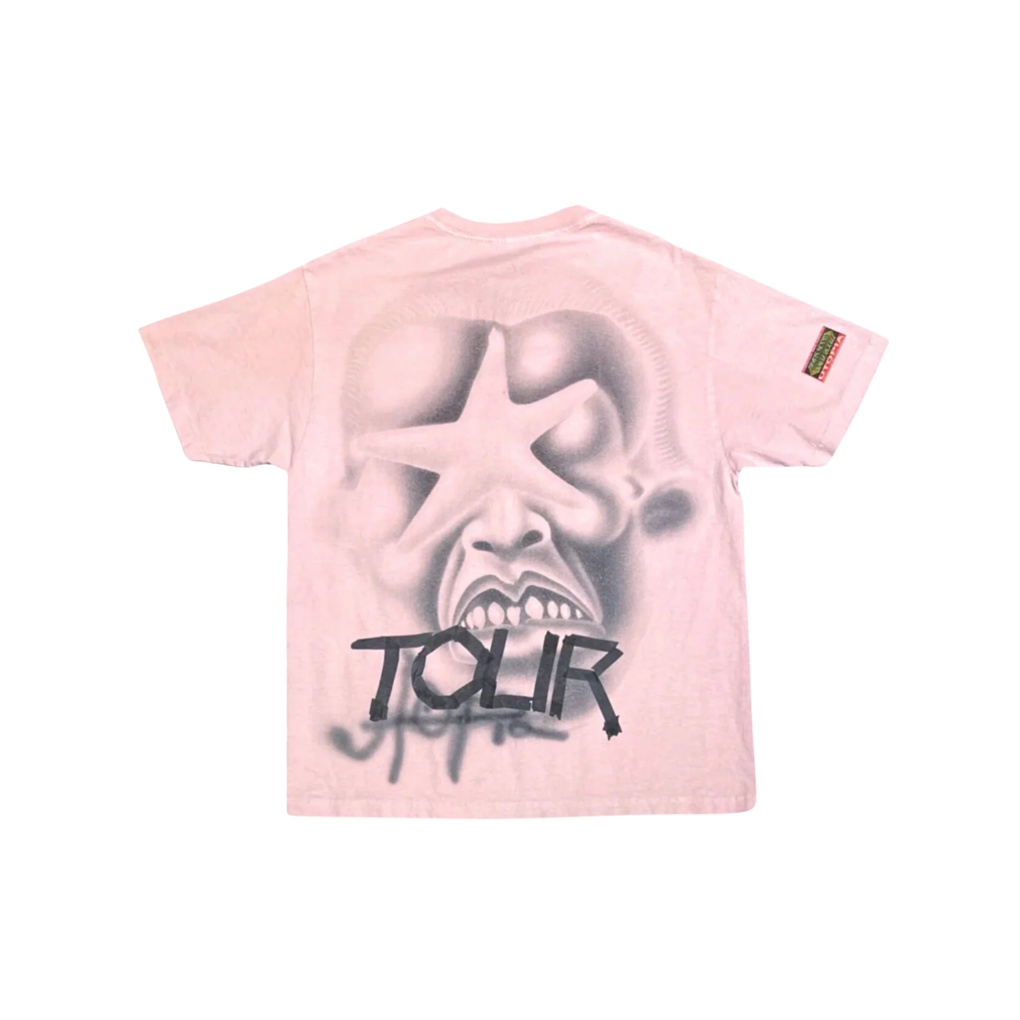 Travis Scott Utopia Circus Maximus Pink Star Tee - Image 2