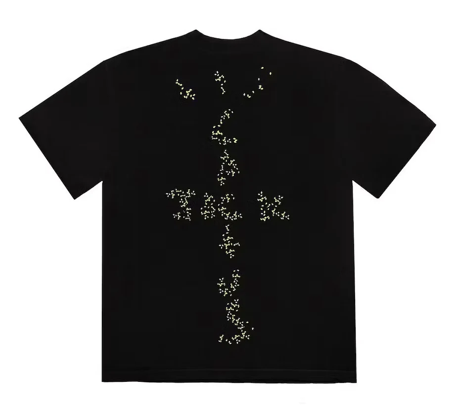 Travis Scott x McDonald's Sesame II T-shirt Black/Red - Image 2