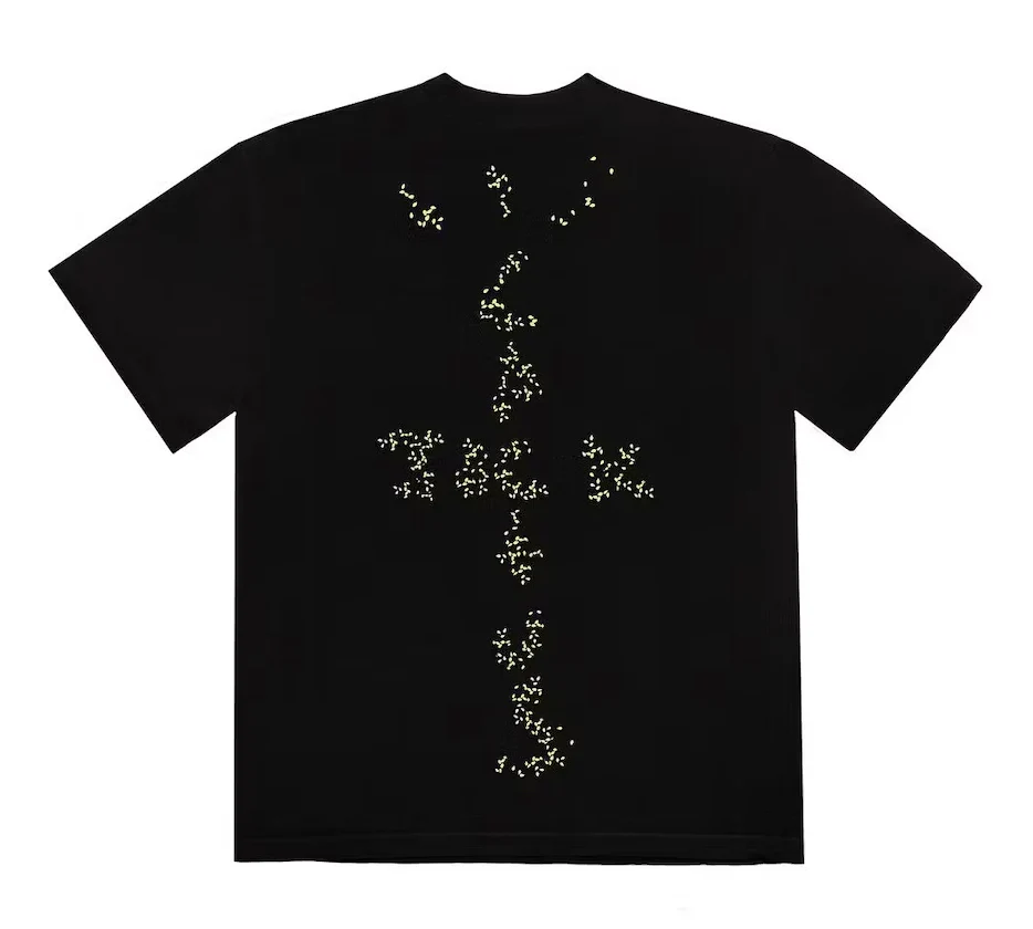 Travis Scott x McDonald's Sesame Inv T-shirt Black/Brown - Image 2