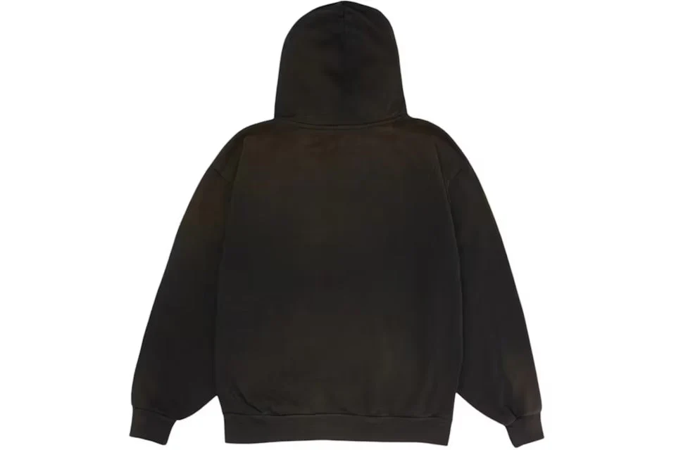 Travis Scott x Nike x FC Barcelona Spray Logo Hoodie Black - Image 2