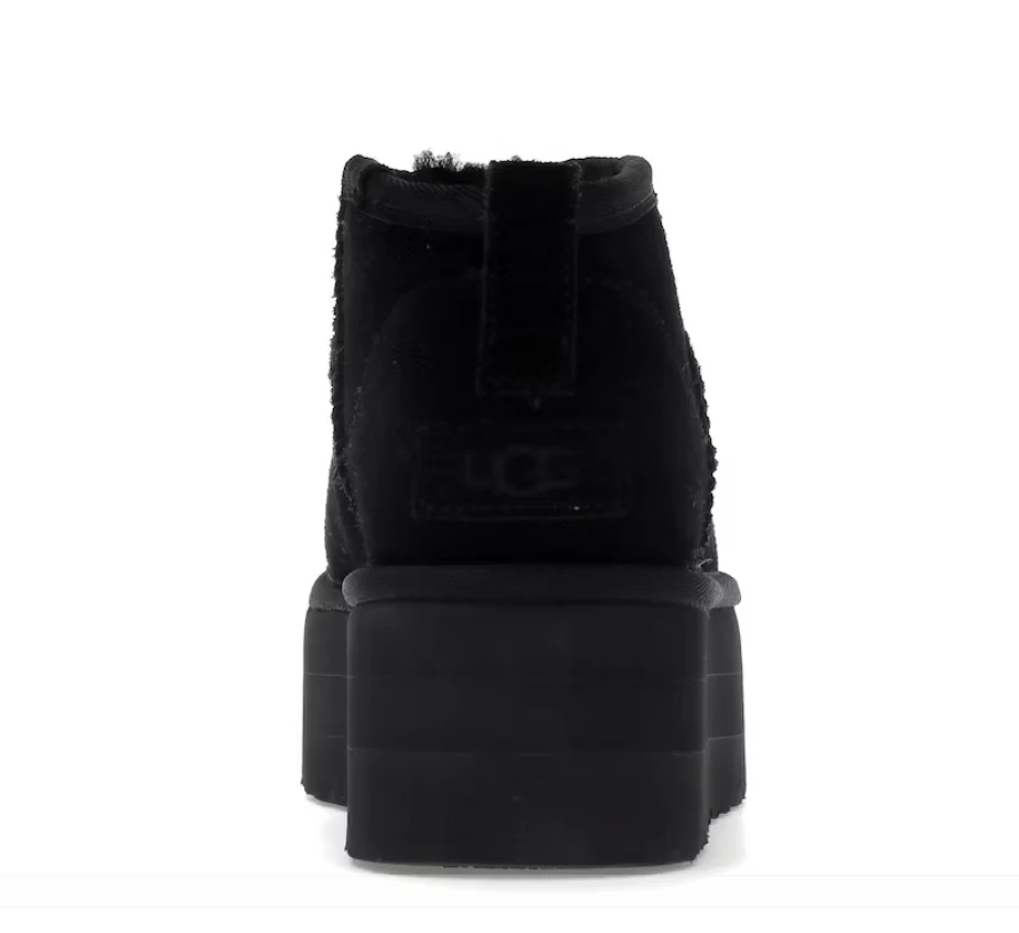 UGG Classic Ultra Mini Platform Boot Black (Women's) - Image 3