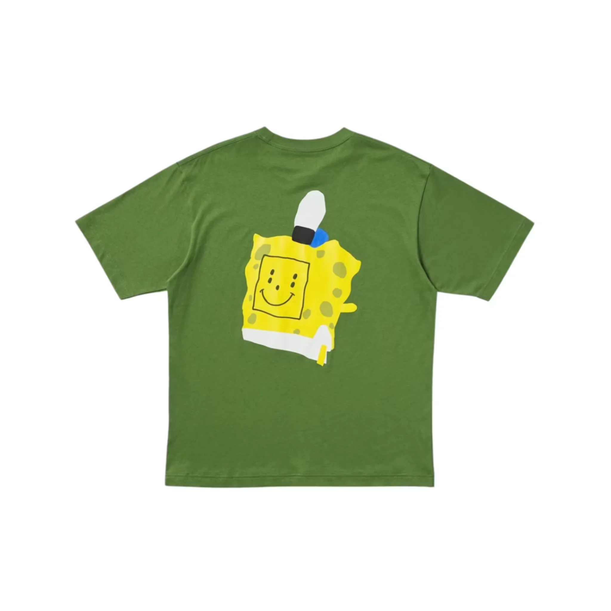 Uniqlo x CPFM Spongebob Squarepants UT Graphic T-Shirt Olive - Image 2