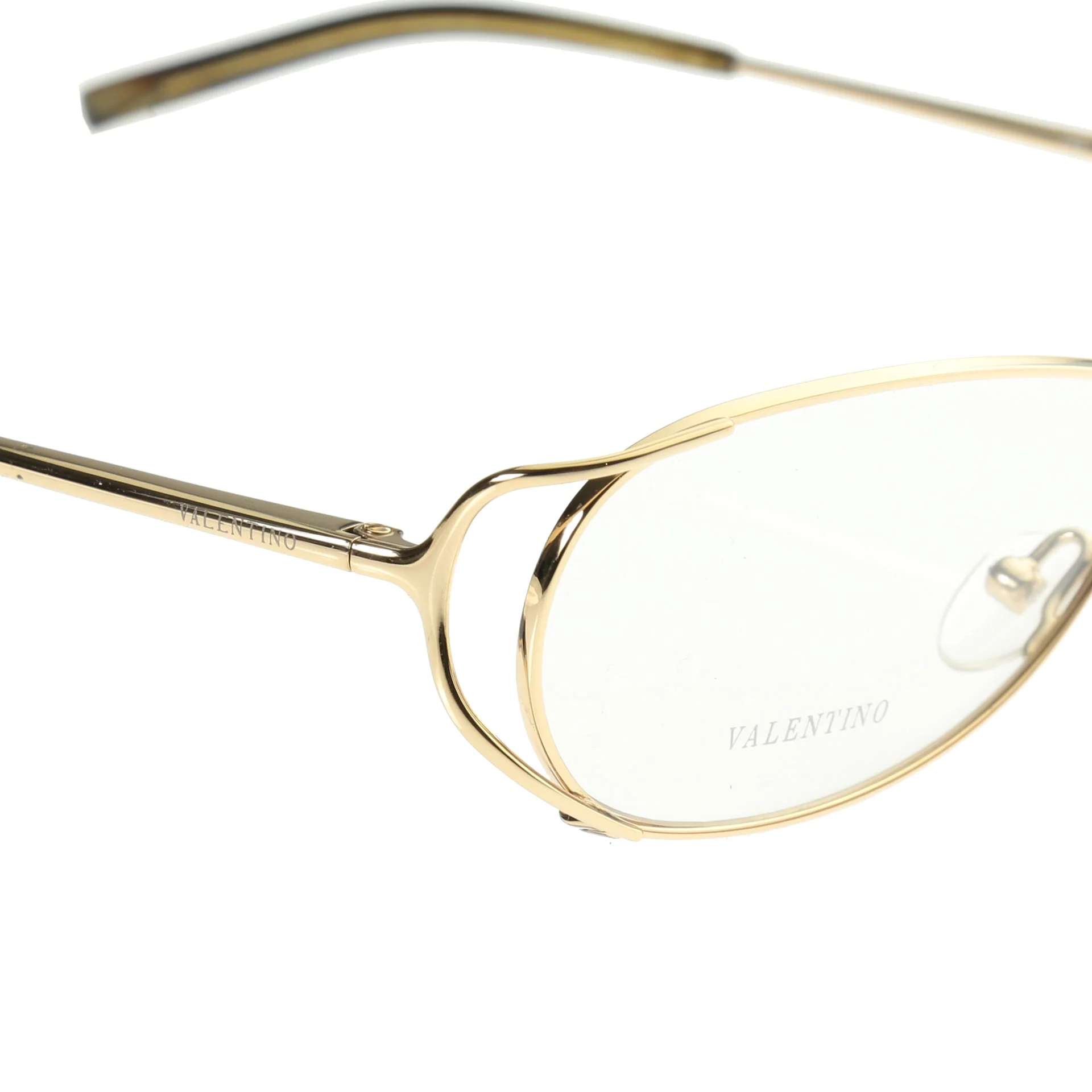 Valentino ’90s Crystals Gold Frames V 5321 Glasses - Image 3