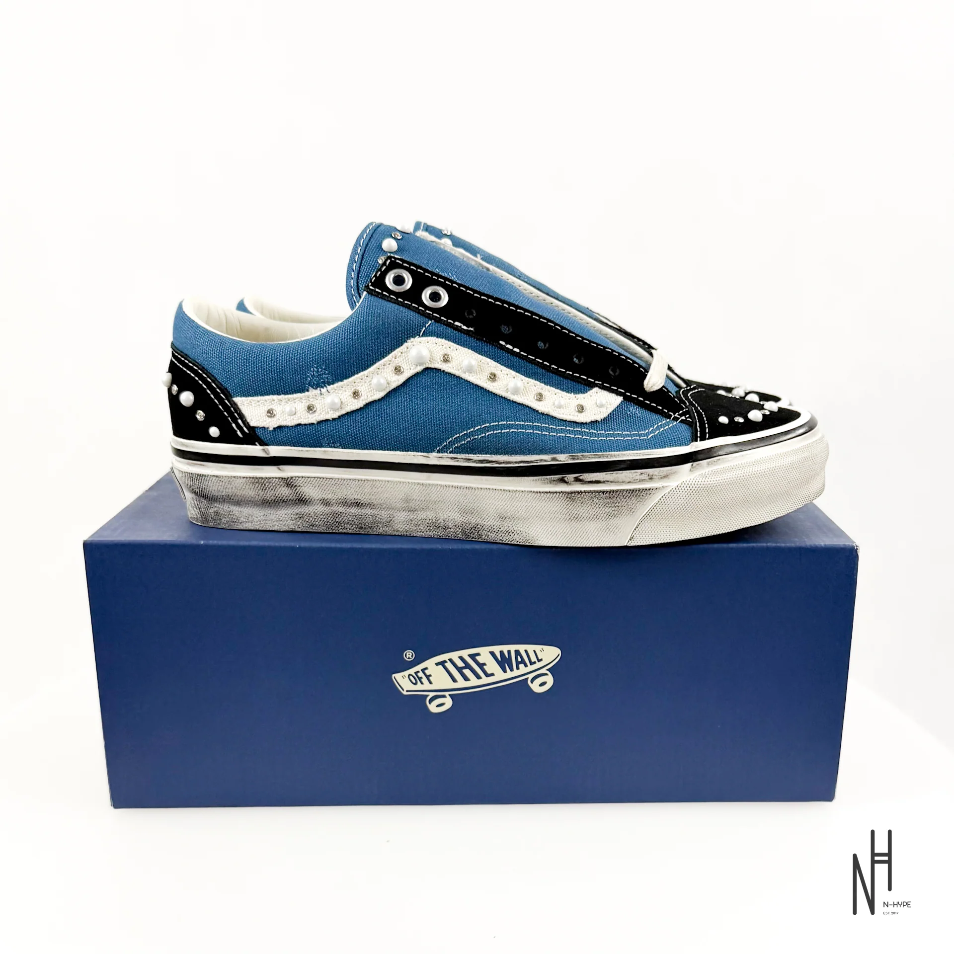 Vans LX Old Skool 36 Pearlized Pack Black Navy - Image 12