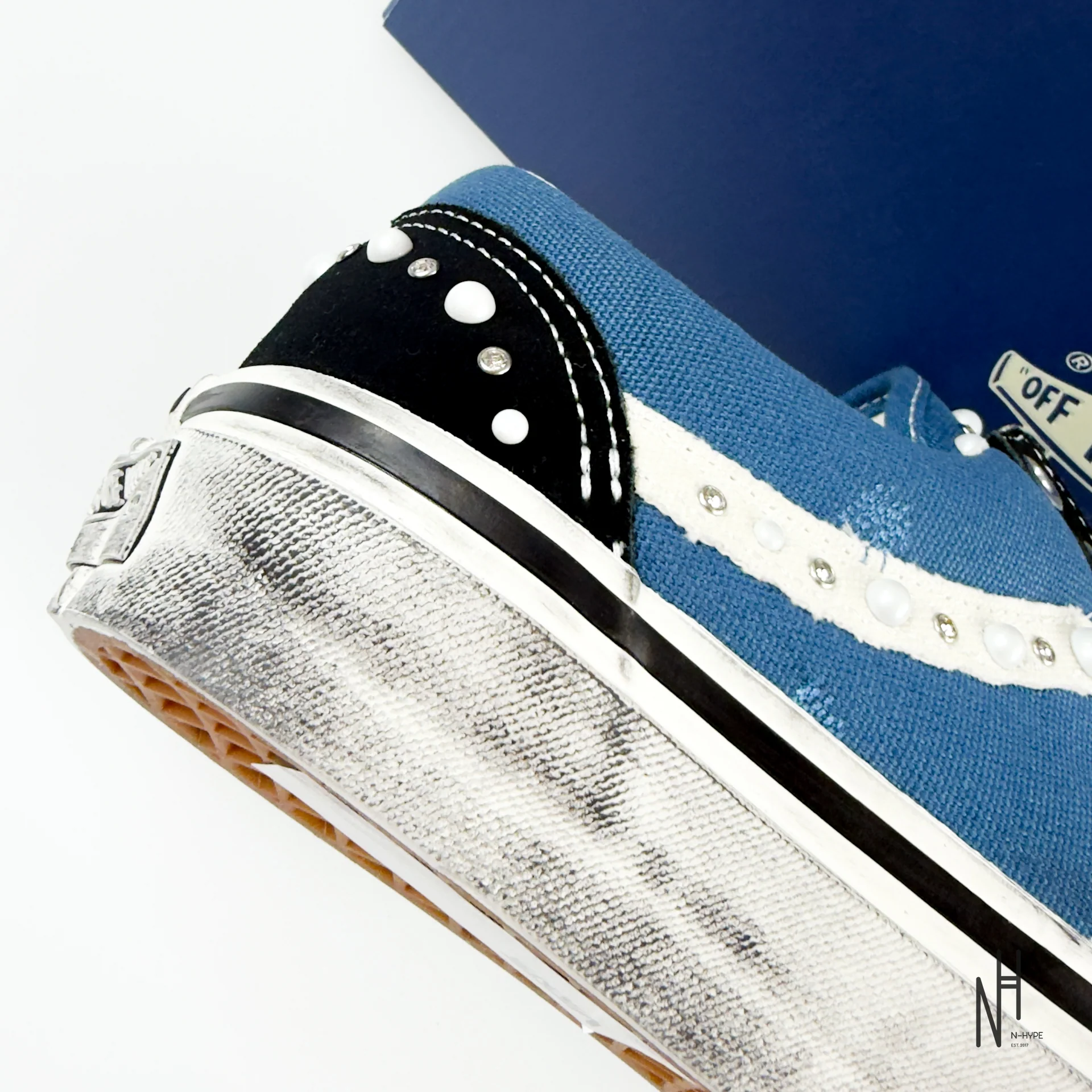 Vans LX Old Skool 36 Pearlized Pack Black Navy - Image 9