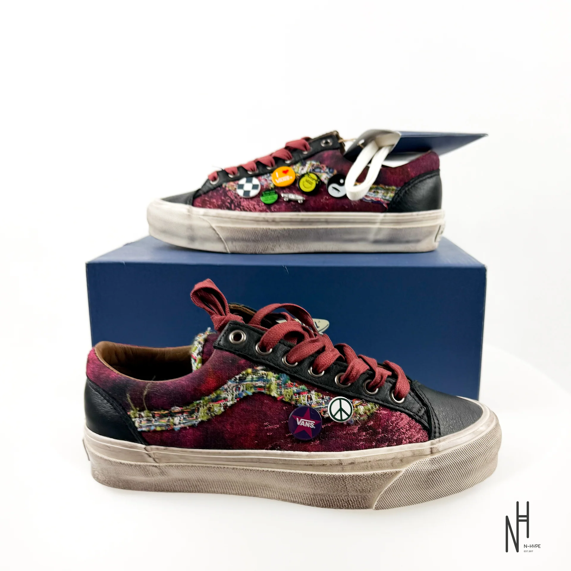 Vans Old Skool 36 LX Souvenir Burgundy - Image 2