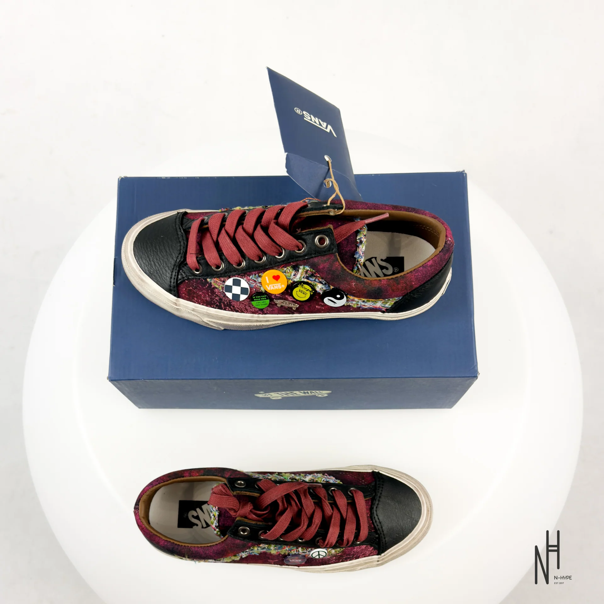 Vans Old Skool 36 LX Souvenir Burgundy - Image 3