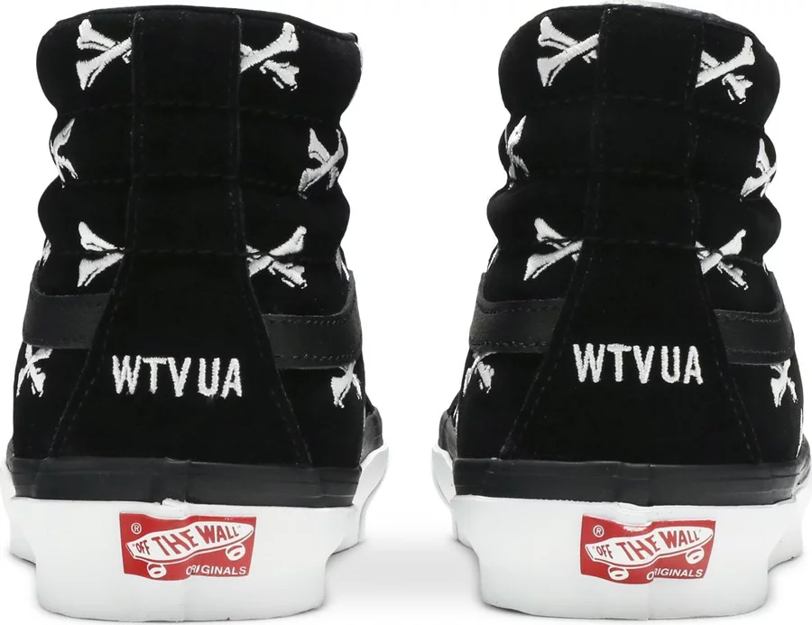 Vans Sk8-Hi WTAPS Bones Black - Image 3